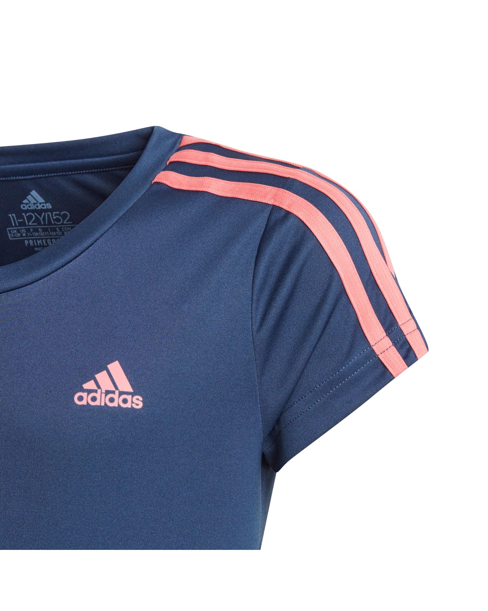 Camiseta adidas Aeroready D2M 3S Niña Azul - Fútbol Factory