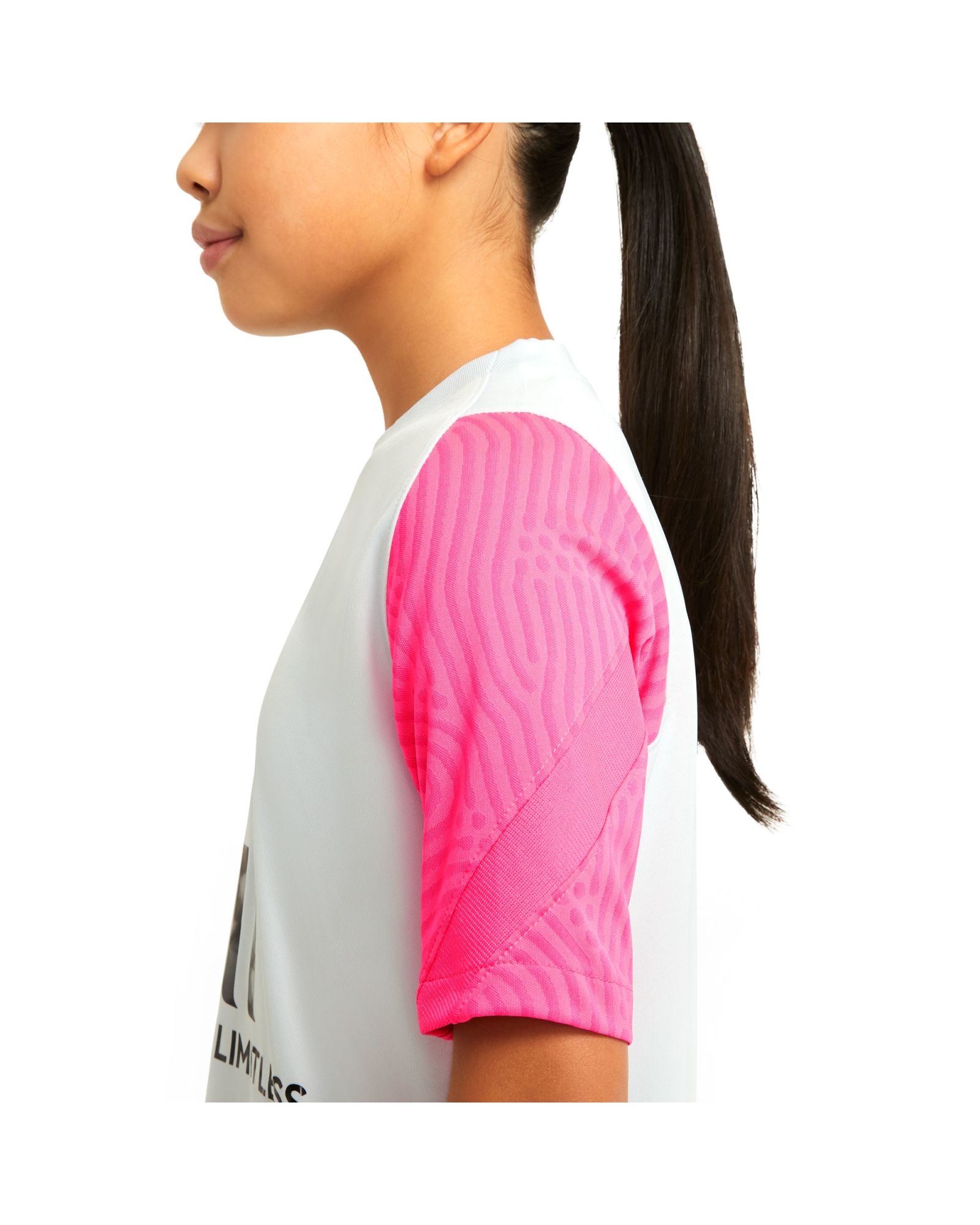 Camiseta de Training PSG Jordan 2020/2021 Strike Niño Blanco Rosa - Fútbol Factory