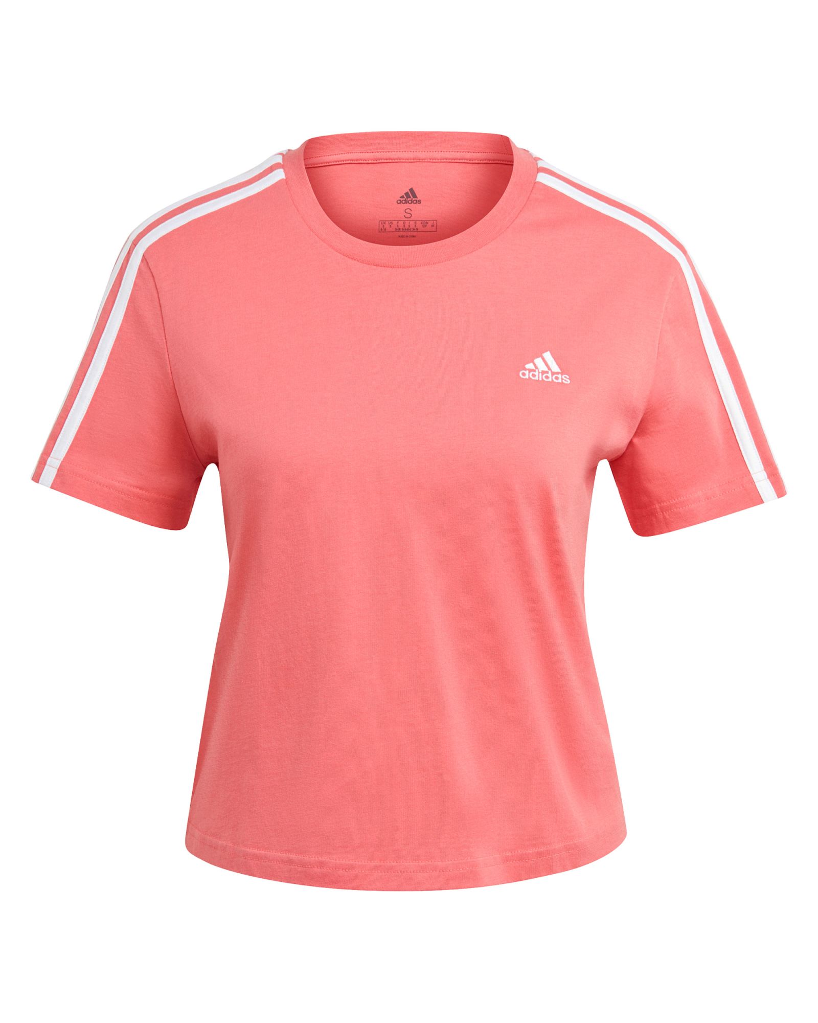 Camiseta adidas Essentials 3S Crop - Fútbol Factory