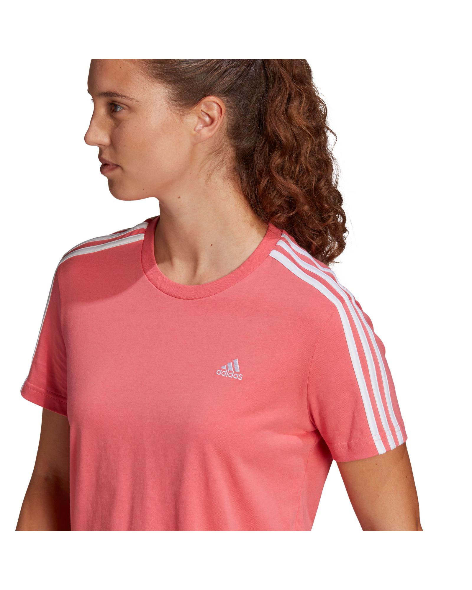 Camiseta adidas Essentials 3S Crop - Fútbol Factory