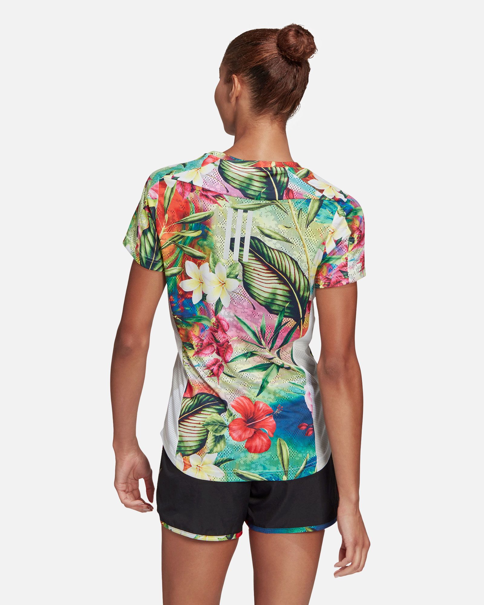 Camiseta adidas Own The Run Floral - Fútbol Factory