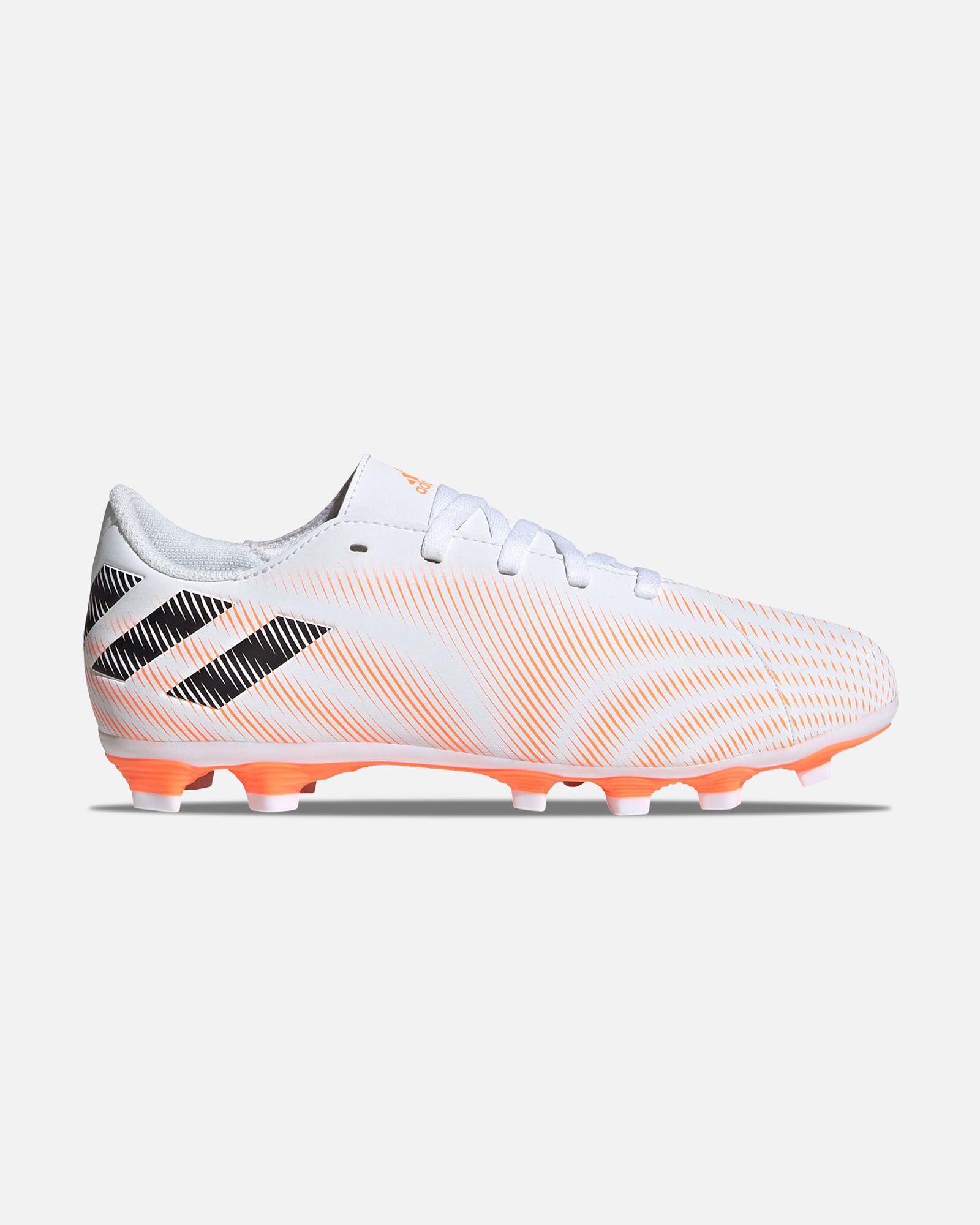 atraer Hong Kong lona Botas de fútbol adidas Nemeziz.4 FxG Niño Blanco