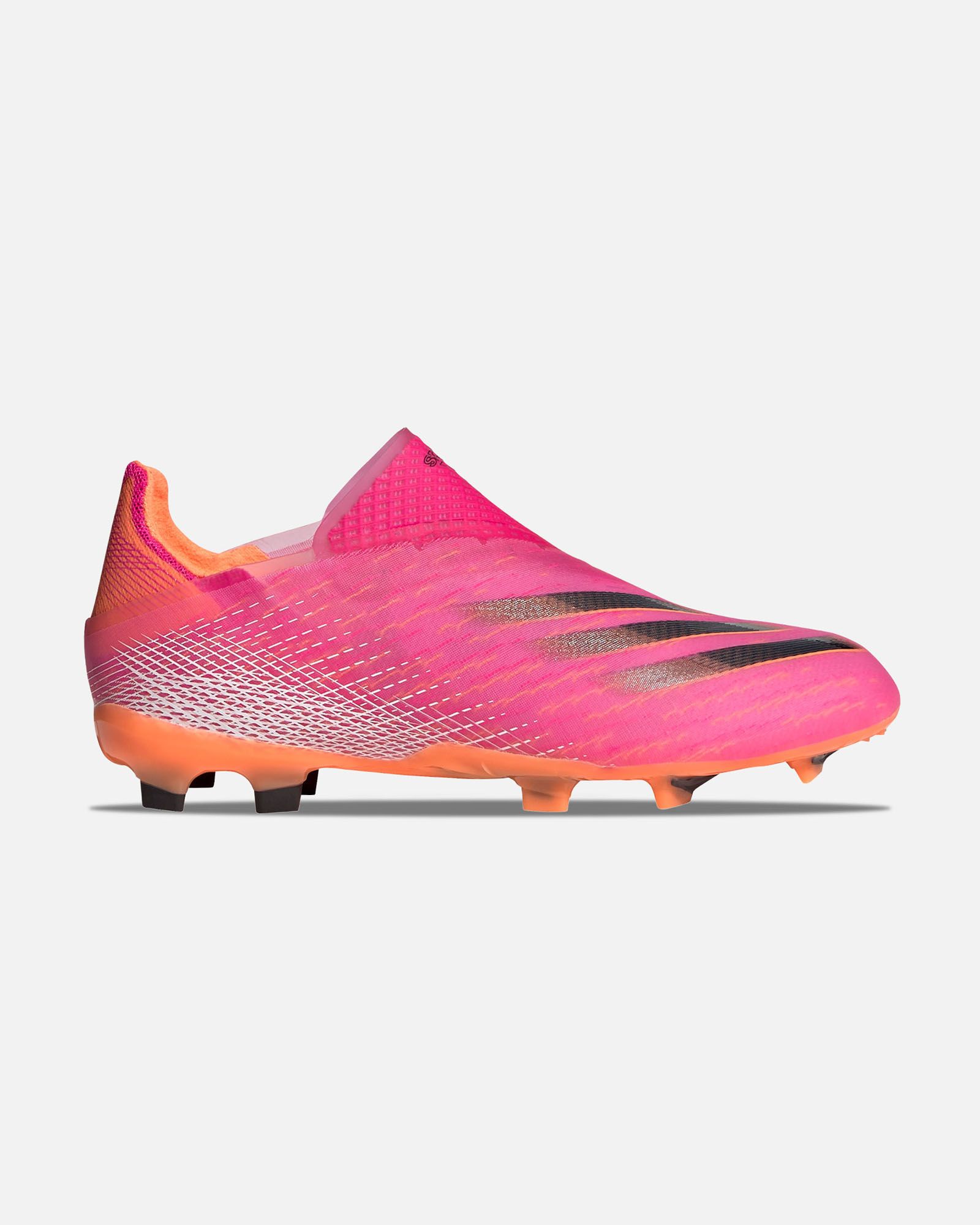 Botas de fútbol adidas X Ghosted+ FG Niño Rosa