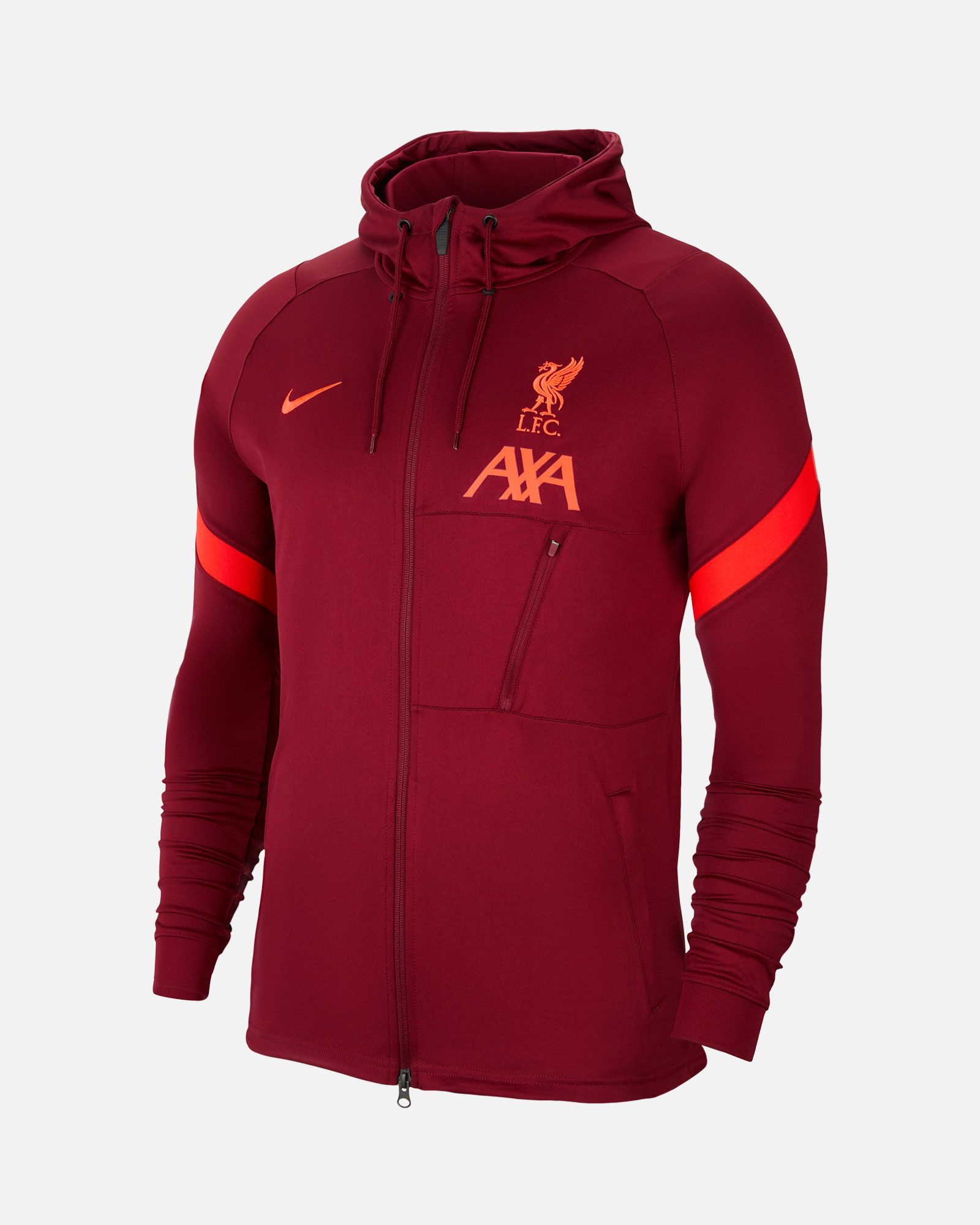 Chaqueta con Capucha del Liverpool 2021-2022 Rojo