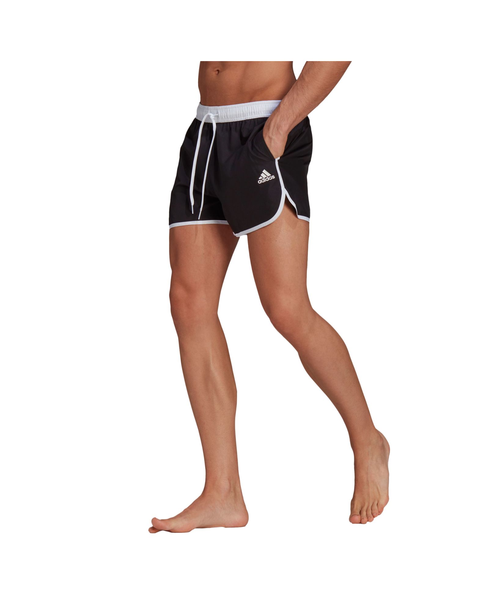 BAÑADOR ADIDAS PISCINA HOMBRE, BOXER NEGRO