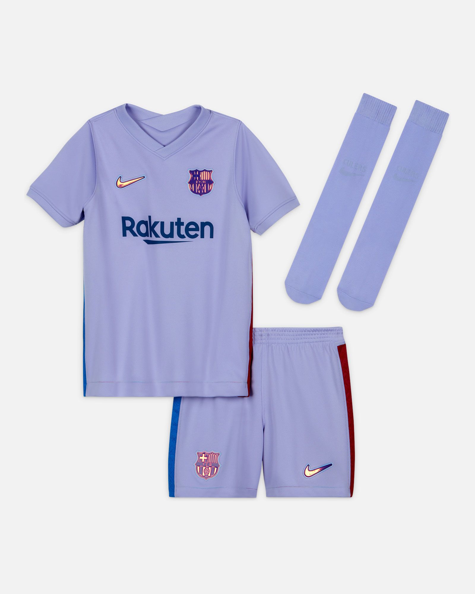 Conjunto 2ª FC Barcelona 2021/2022 - Fútbol Factory