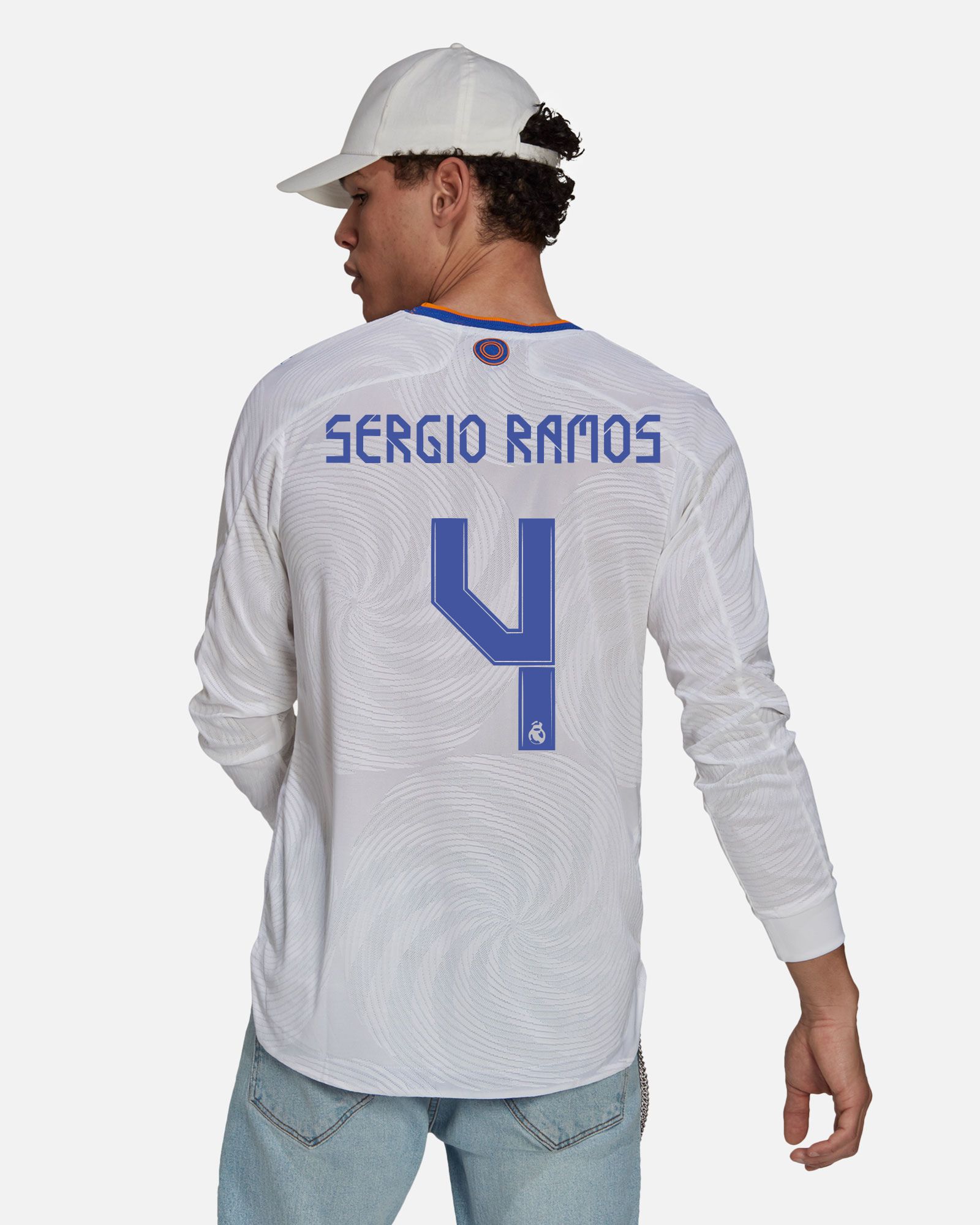 Camiseta 1ª Real Madrid 2021/2022 Authentic LS Sergio Ramos - Fútbol Factory