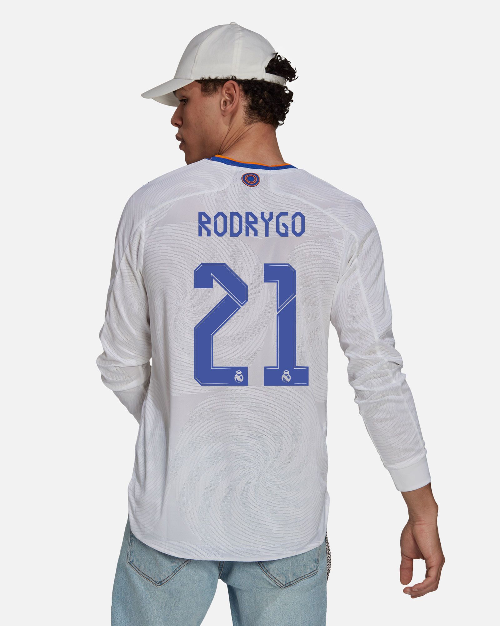 Camiseta 1ª Real Madrid 2021/2022 Authentic LS Rodrygo - Fútbol Factory