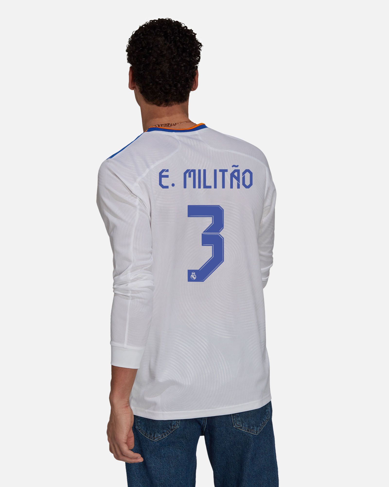 Camiseta 1ª Real Madrid 2021/2022 LS E. Militao - Fútbol Factory