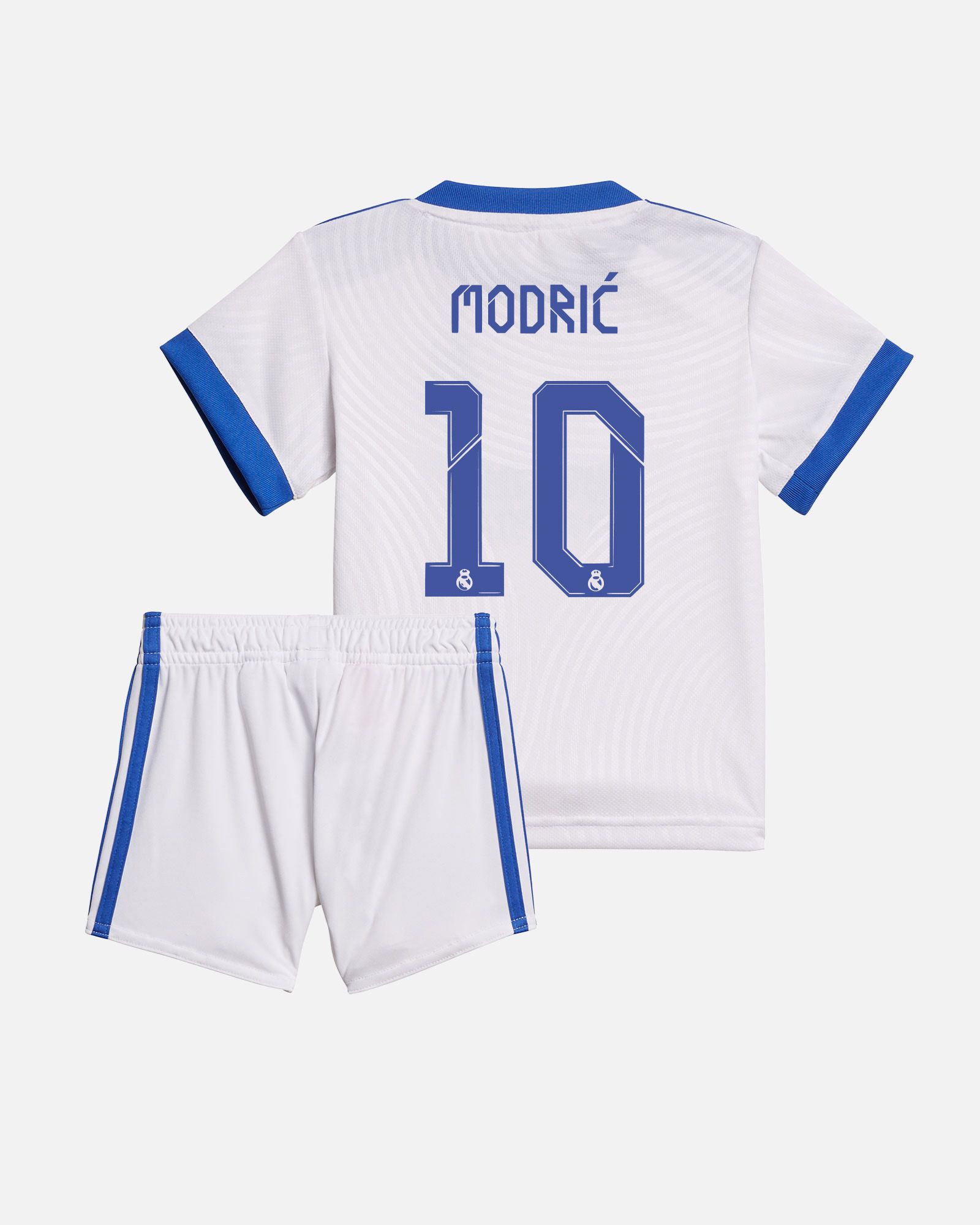 Miniconjunto 1ª Real Madrid 2021/2022 Modric - Fútbol Factory