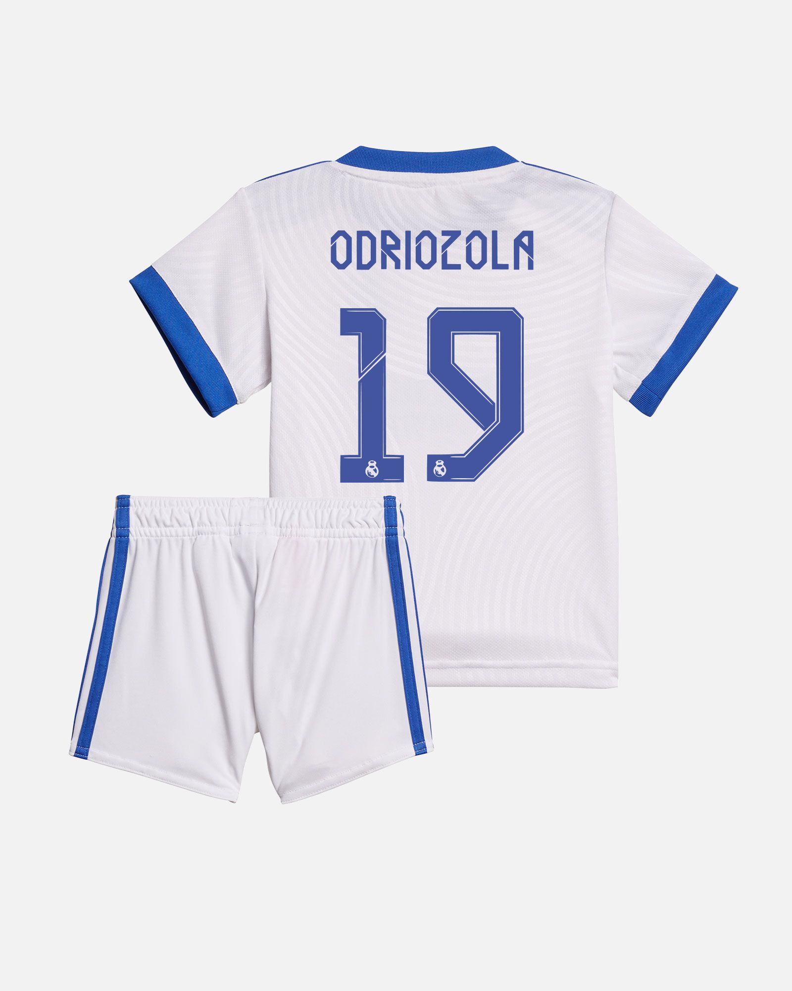 Miniconjunto 1ª Real Madrid 2021/2022 Odriozola - Fútbol Factory