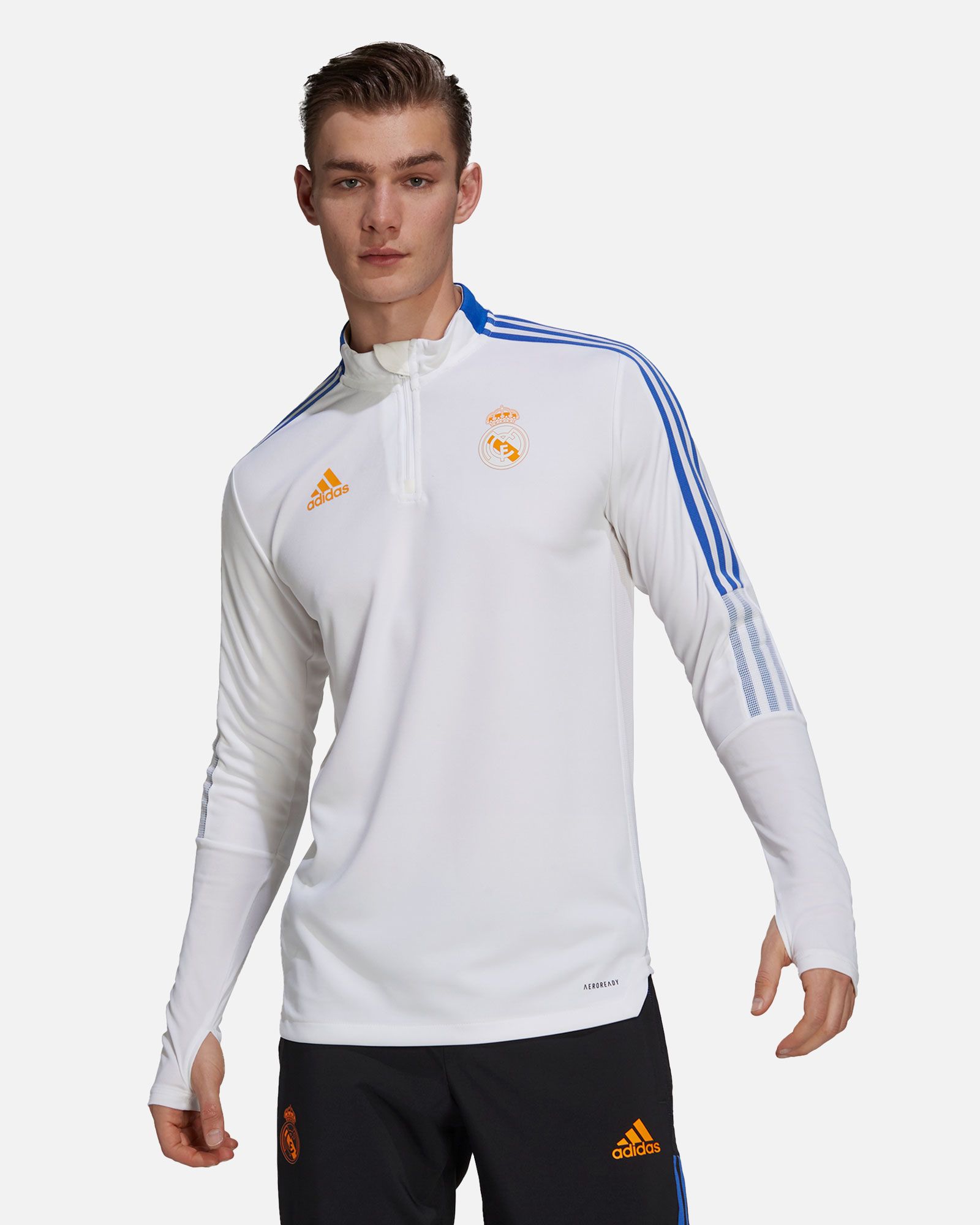 Sudadera Real Madrid 2021\/2022 Training Blanco