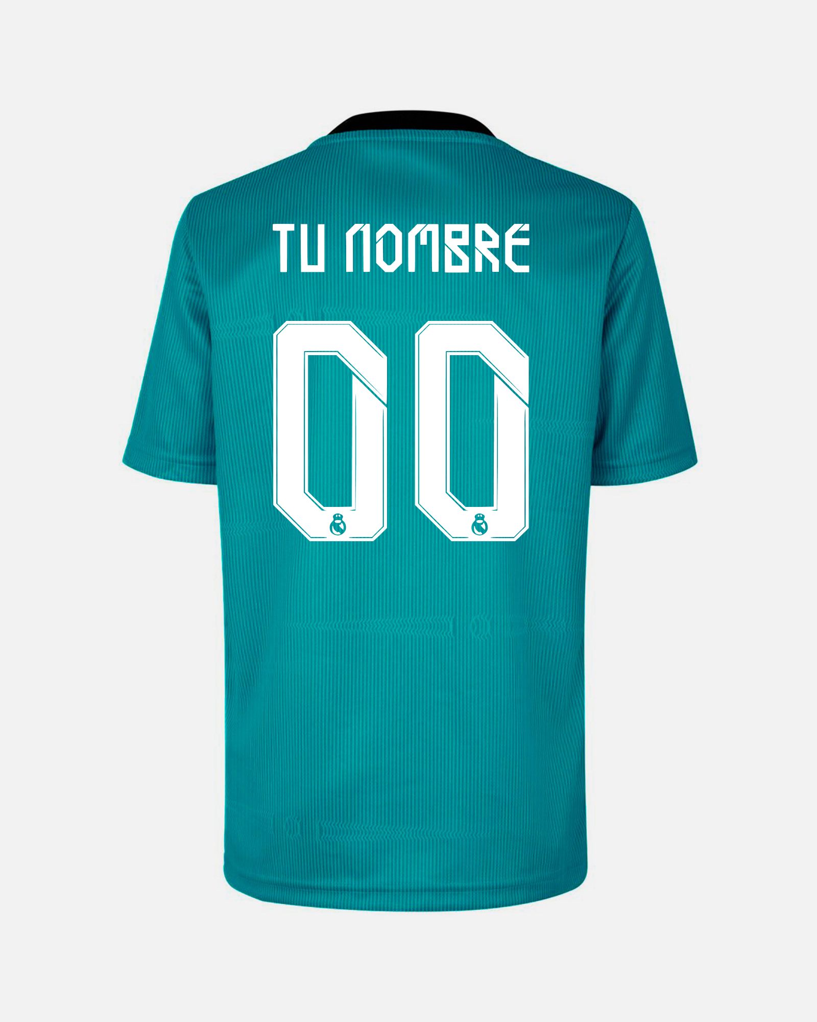 Personaliza la camiseta del Real Madrid 2021/2022 con tu nombre y número