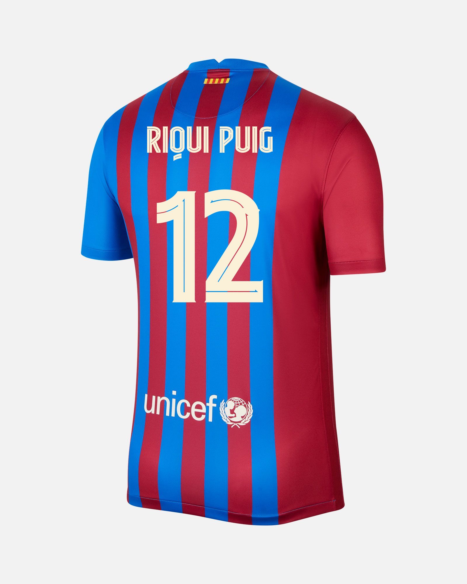 Camiseta 1ª FC Barcelona 2021/2022 Riqui Puig - Fútbol Factory