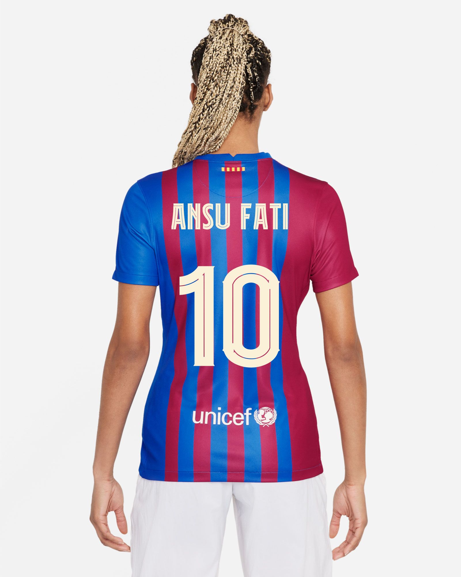 Camiseta 1ª FC Barcelona 2021/2022 Ansu Fati - Fútbol Factory