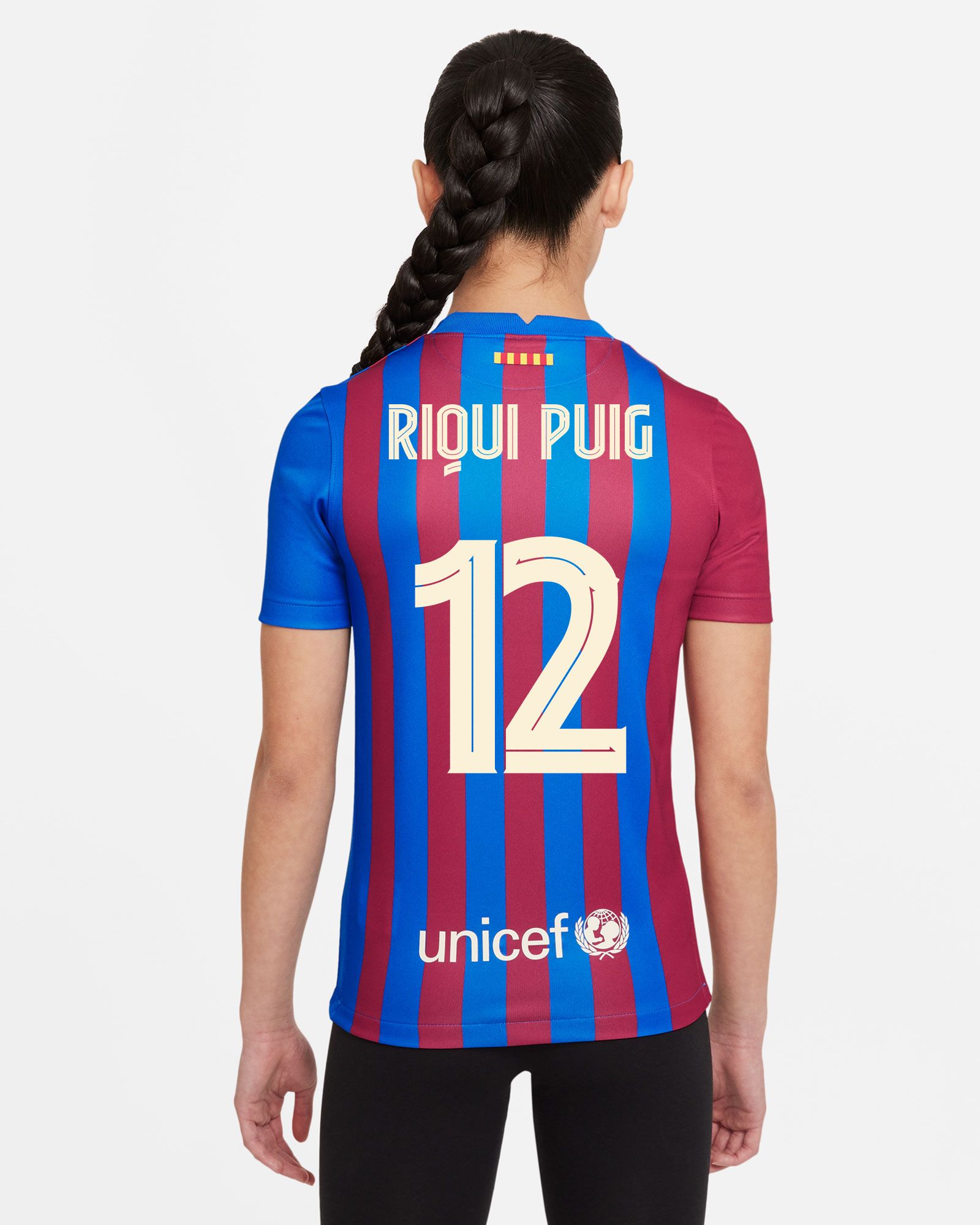 Camiseta 1ª FC Barcelona 2021/2022 Riqui Puig - Fútbol Factory