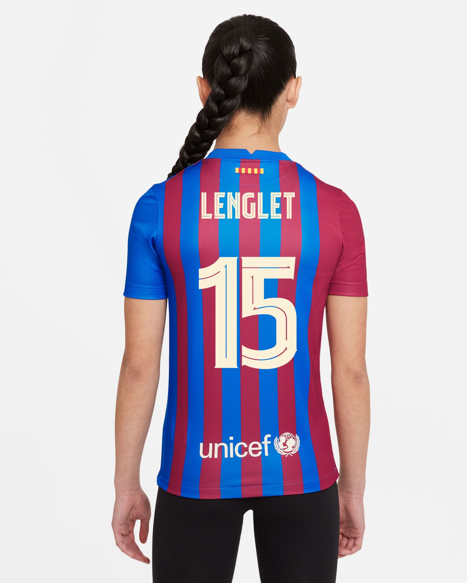 Camiseta 1ª FC Barcelona 2021/2022 Lenglet - Fútbol Factory