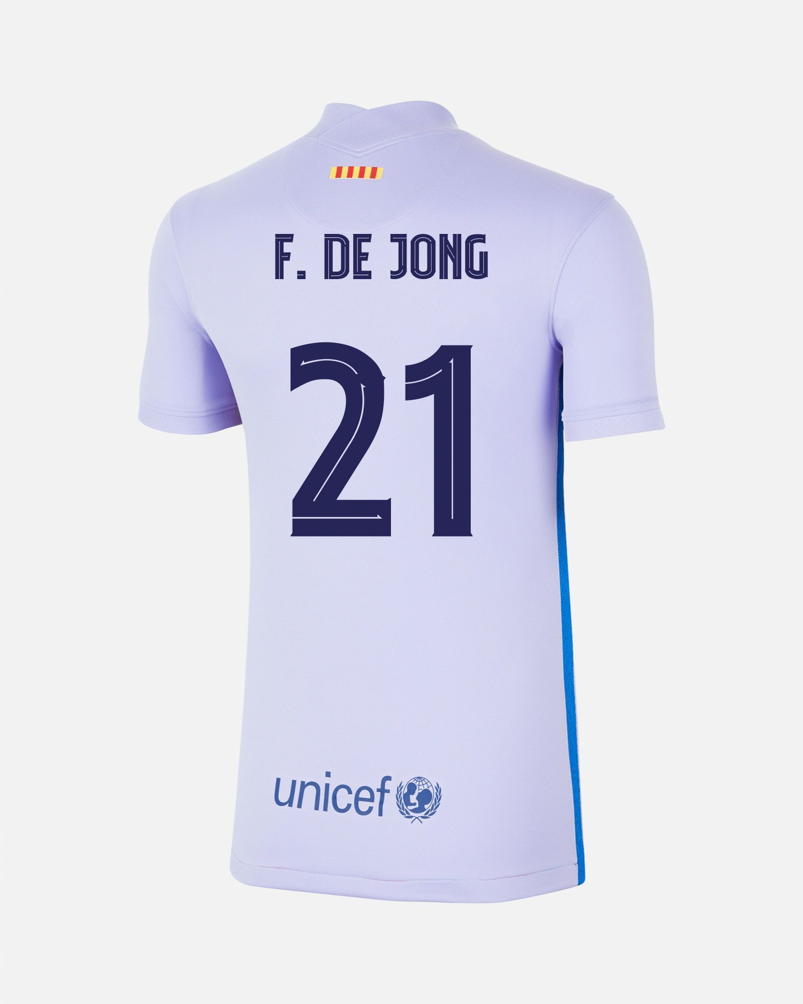 Camiseta 2ª FC Barcelona 2021/2022 F. De Jong - Fútbol Factory