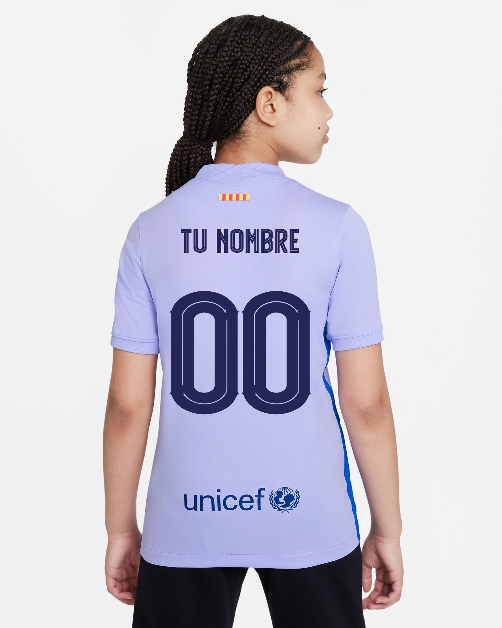 Camiseta 2ª FC Barcelona 2021/2022 personalizada - Fútbol Factory