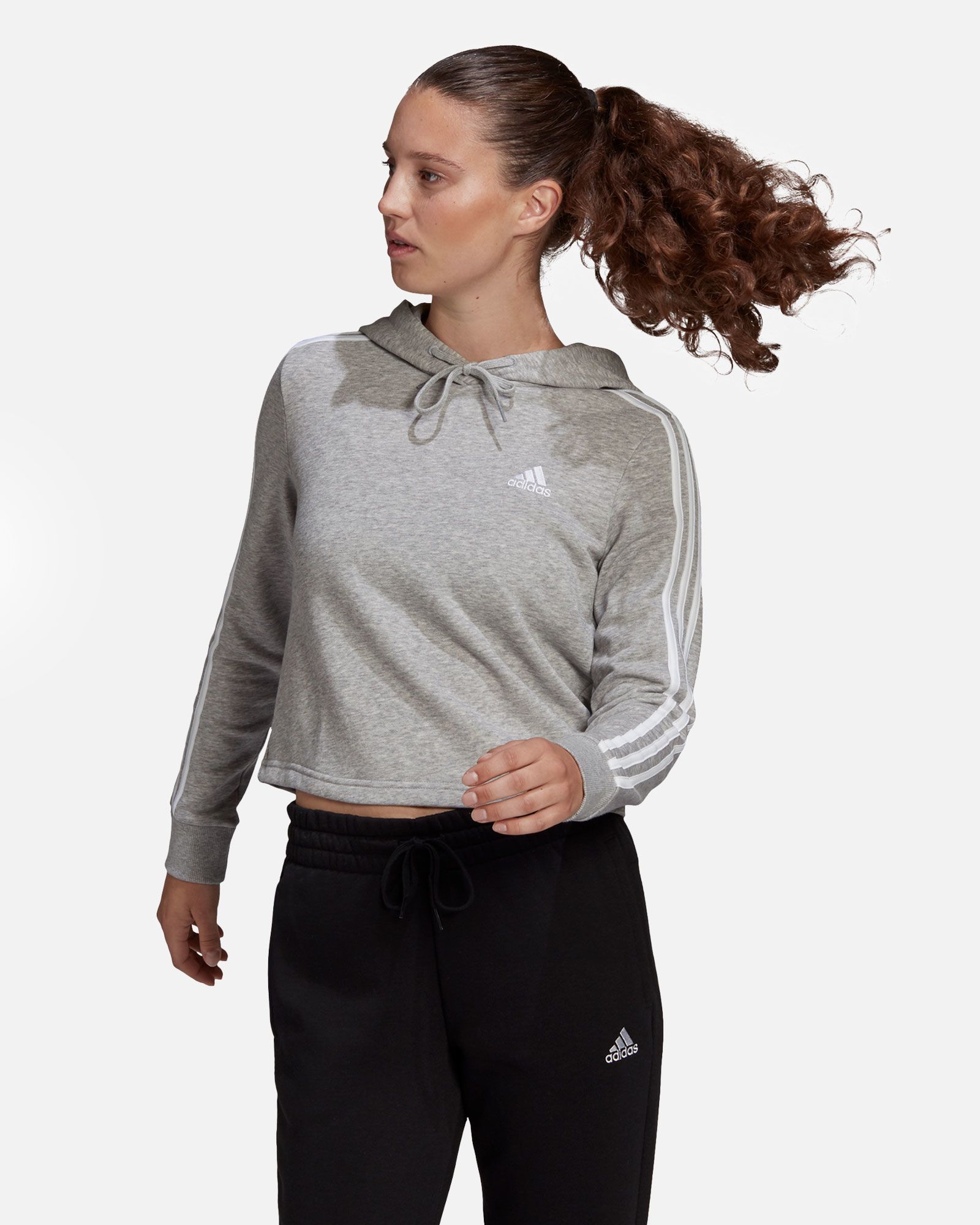 Sudadera adidas Essentials Cropped - Fútbol Factory