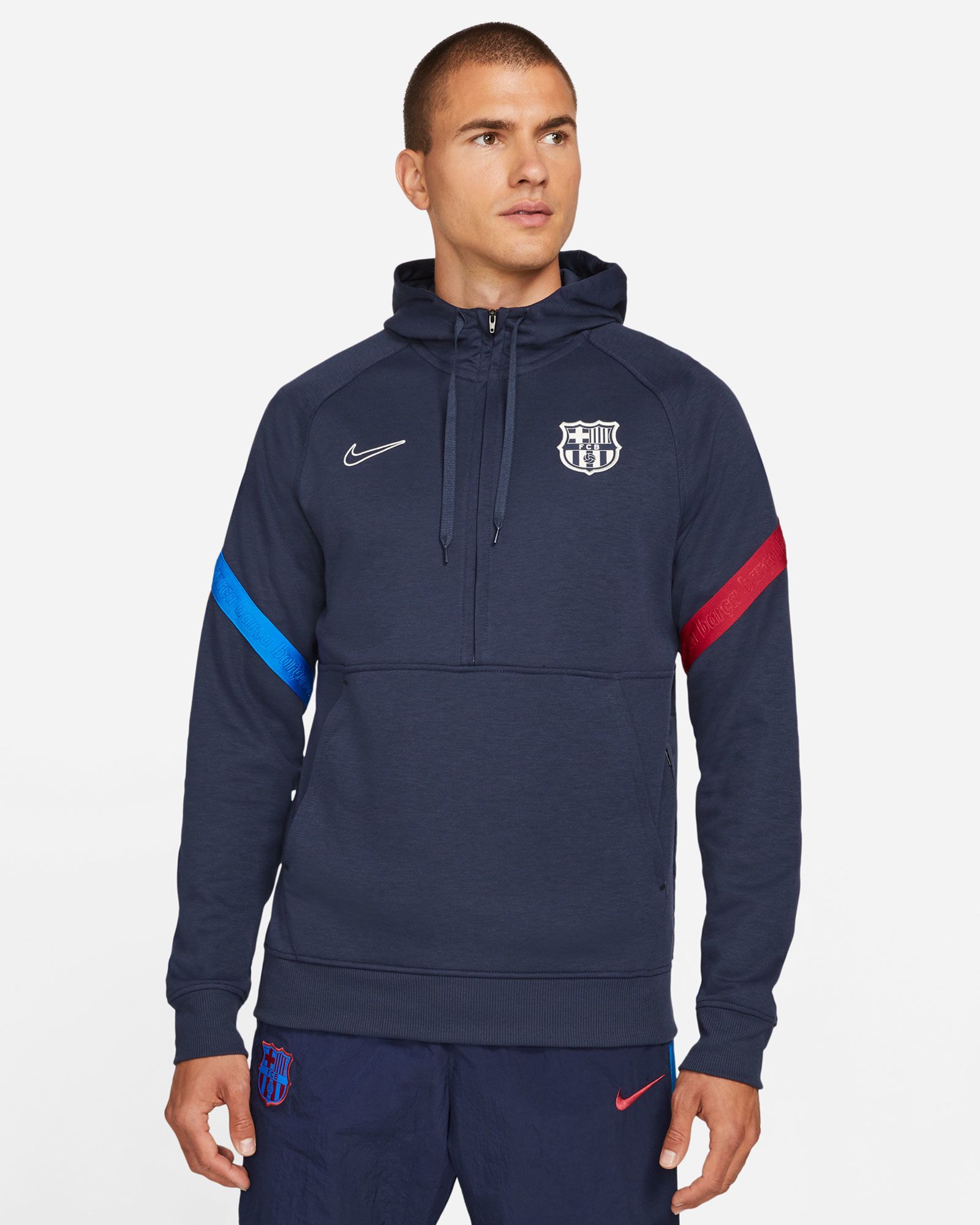 Sudadera FC Barcelona 2021/2022 HD Travel - Fútbol Factory