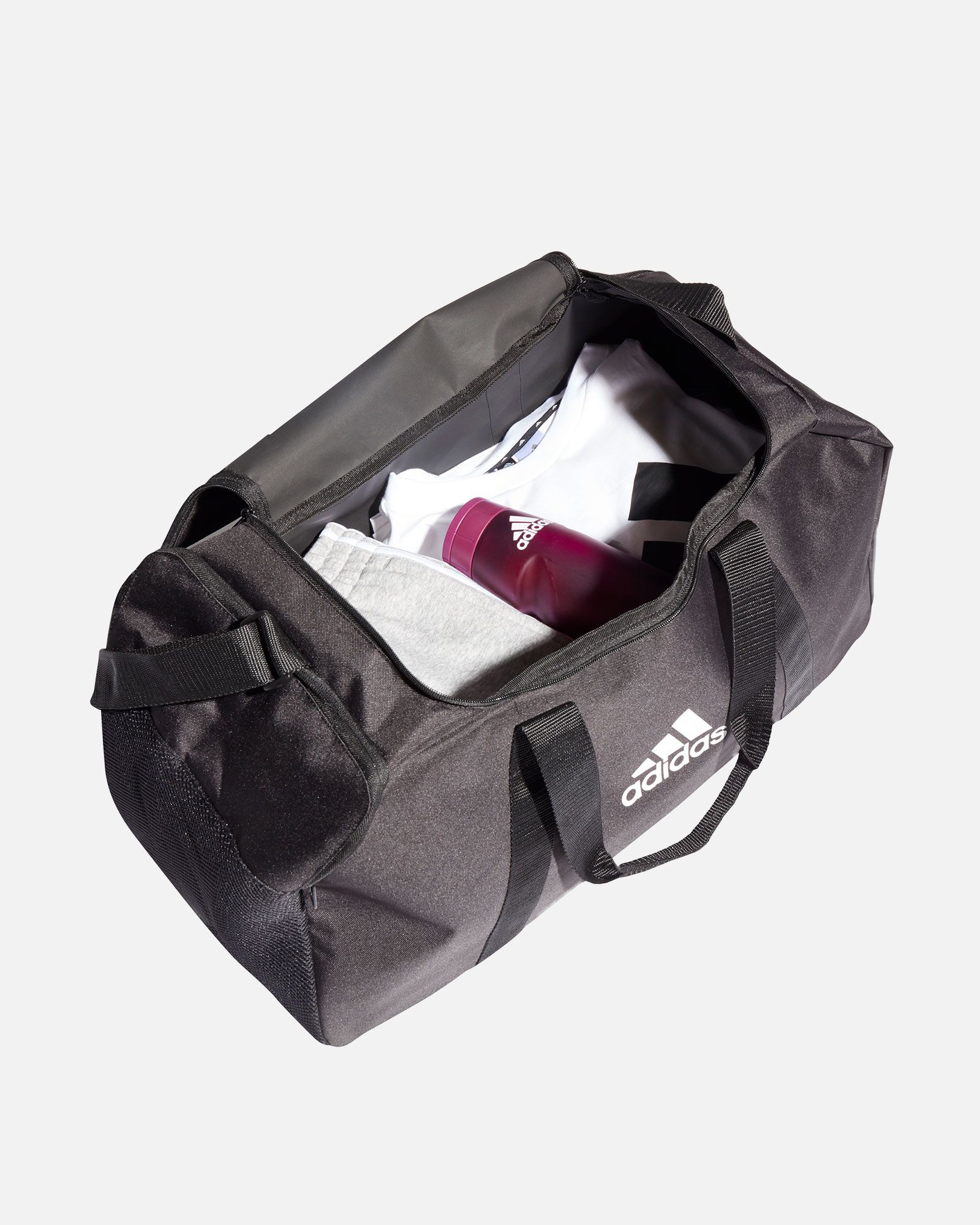 adidas Bolso Deportivo Tiro Mediano (UNISEX) - Negro