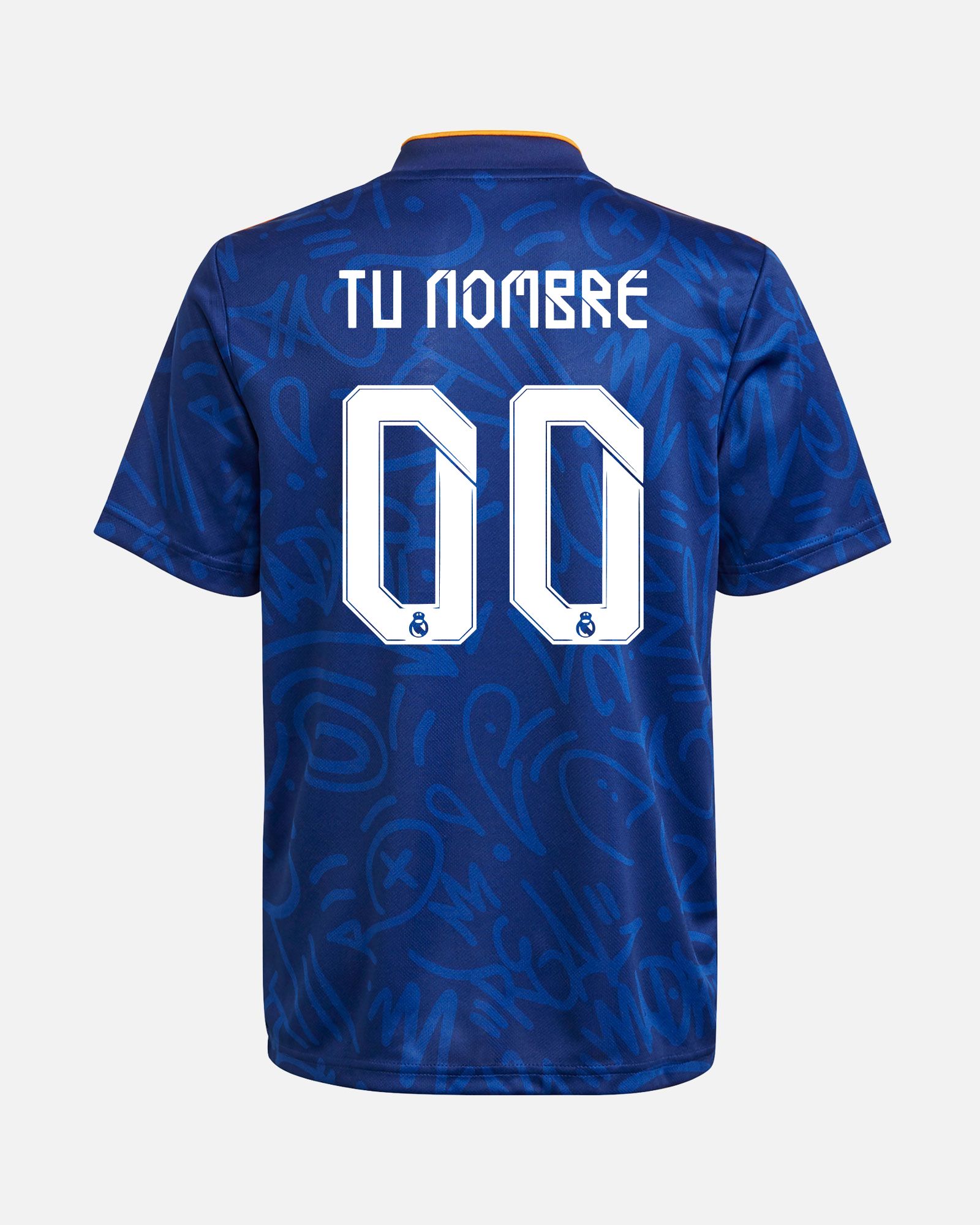 Personaliza la camiseta del Real Madrid 2021/2022 con tu nombre y número