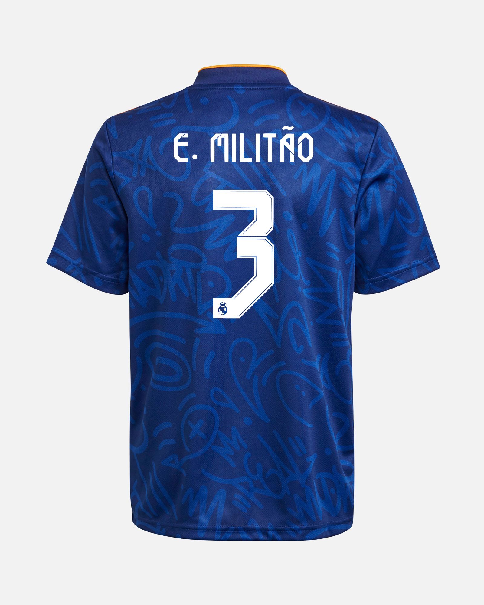 Camiseta 2ª Real Madrid 2021/2022 E. Militao - Fútbol Factory