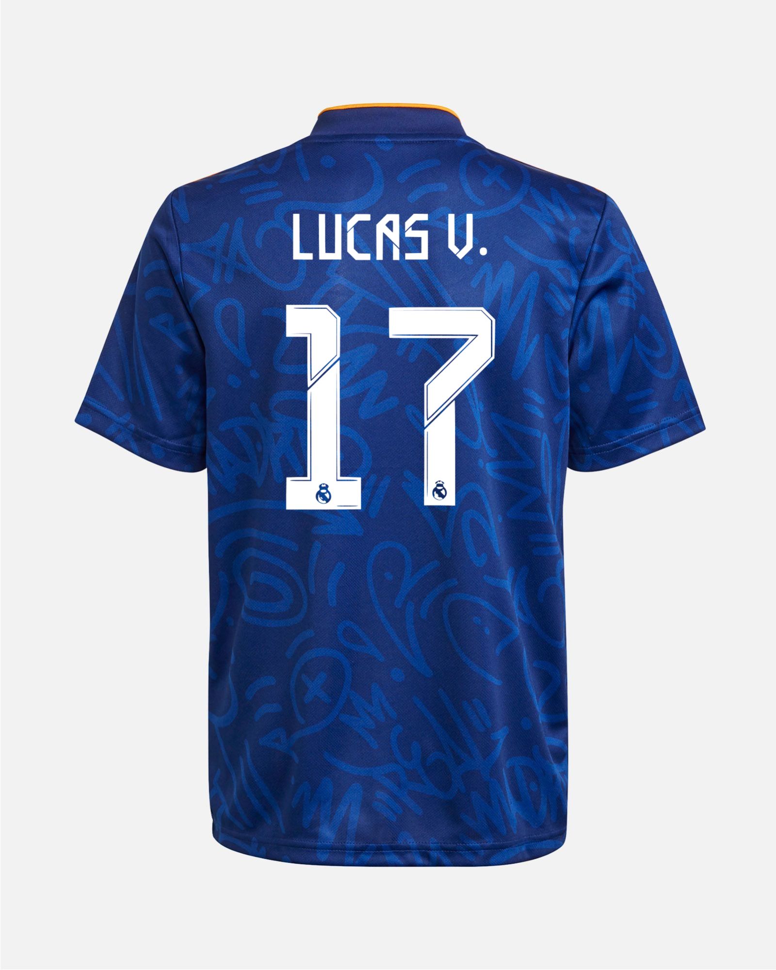 Camiseta 2ª Real Madrid 2021/2022 Lucas V. - Fútbol Factory