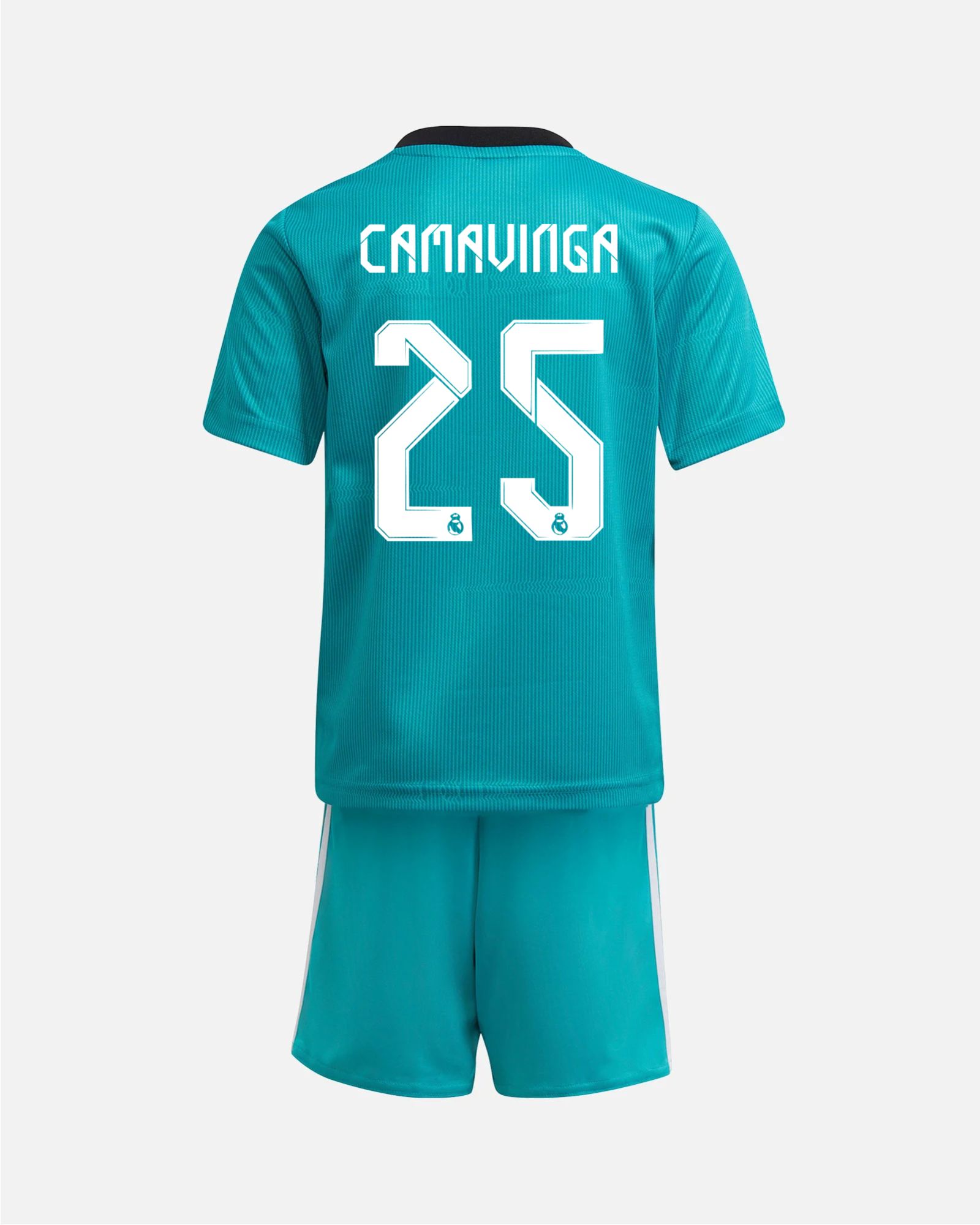 Miniconjunto 3ª Real Madrid 2021/2022 Camavinga - Fútbol Factory