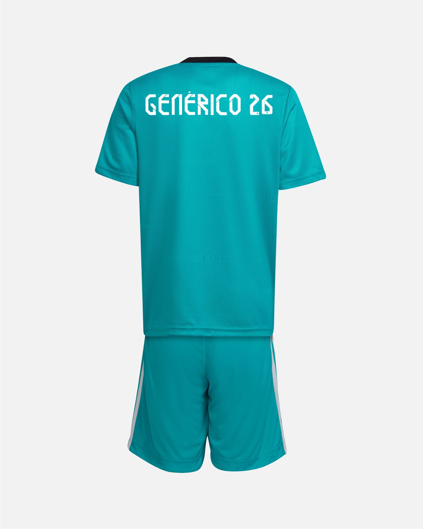 Conjunto 3ª Real Madrid 2021/2022 Genérico 26 - Fútbol Factory