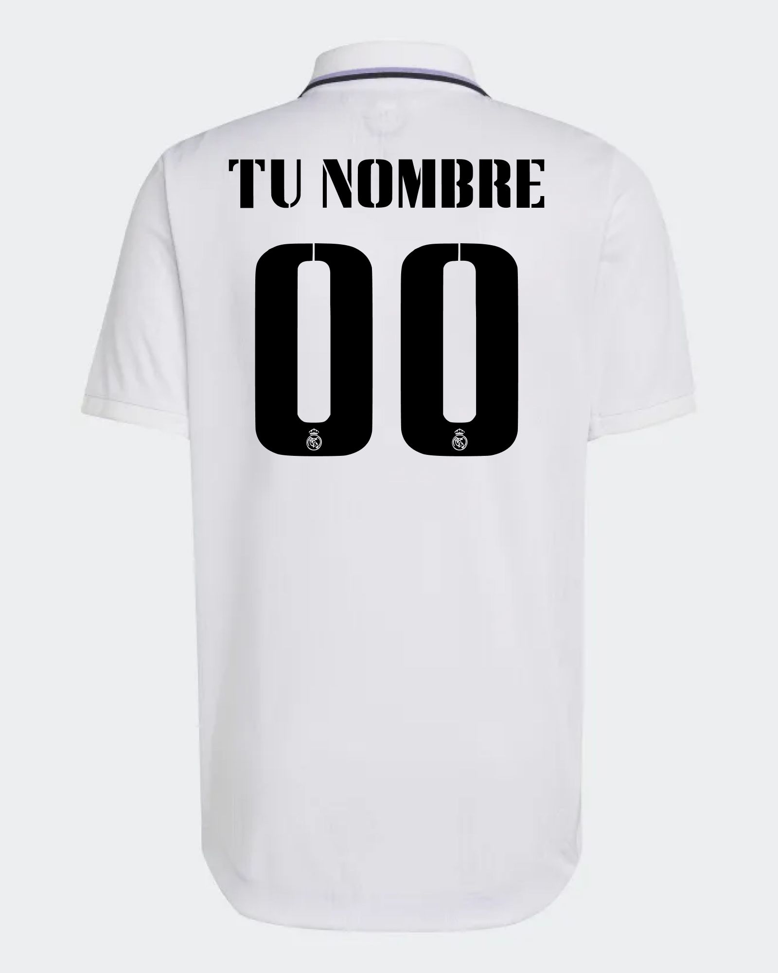 Personaliza tu camiseta de Real Madrid CF 2021/2022 con tu Nombre