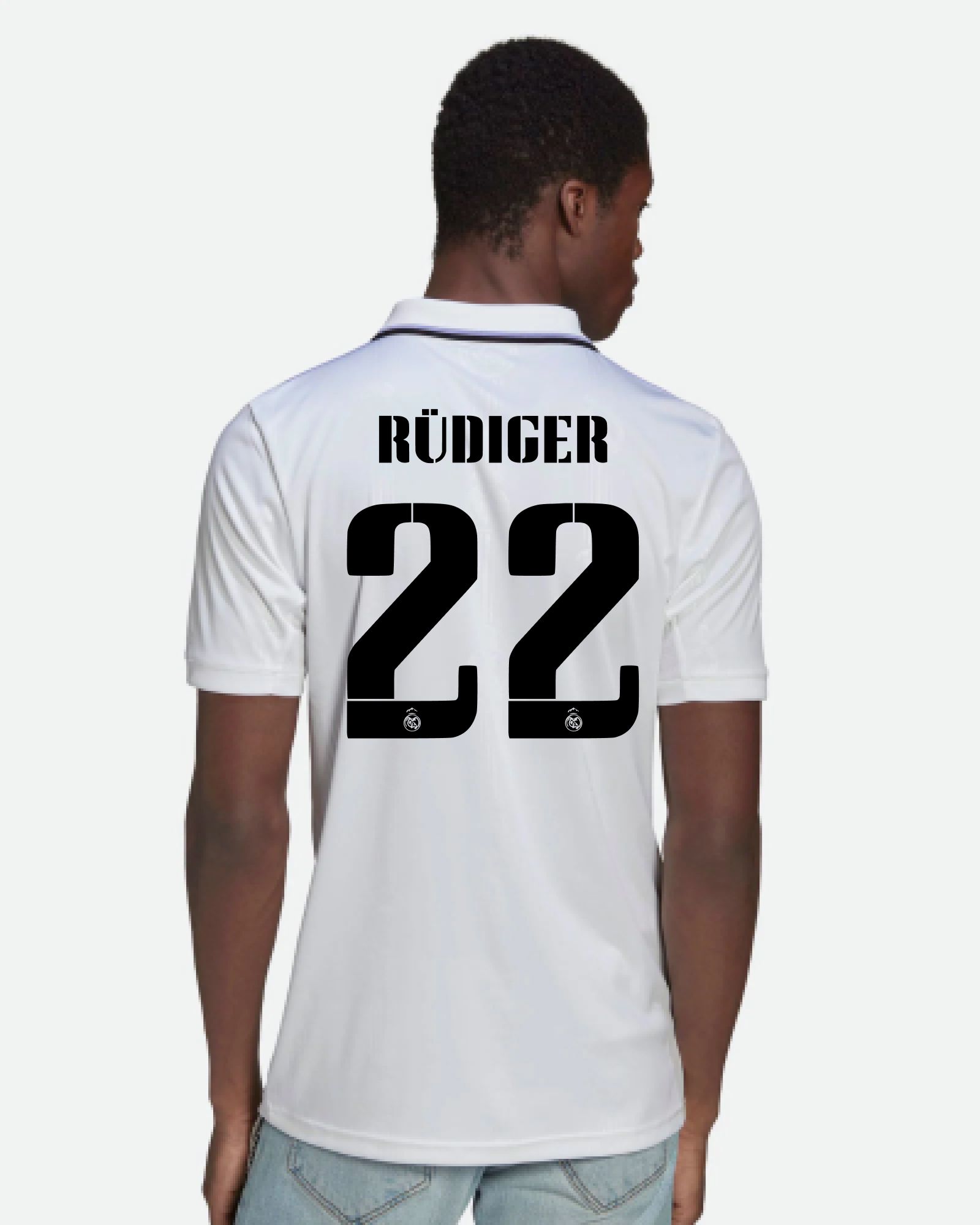 Camiseta 1ª Real Madrid 2022/2023 Rüdiger - Fútbol Factory