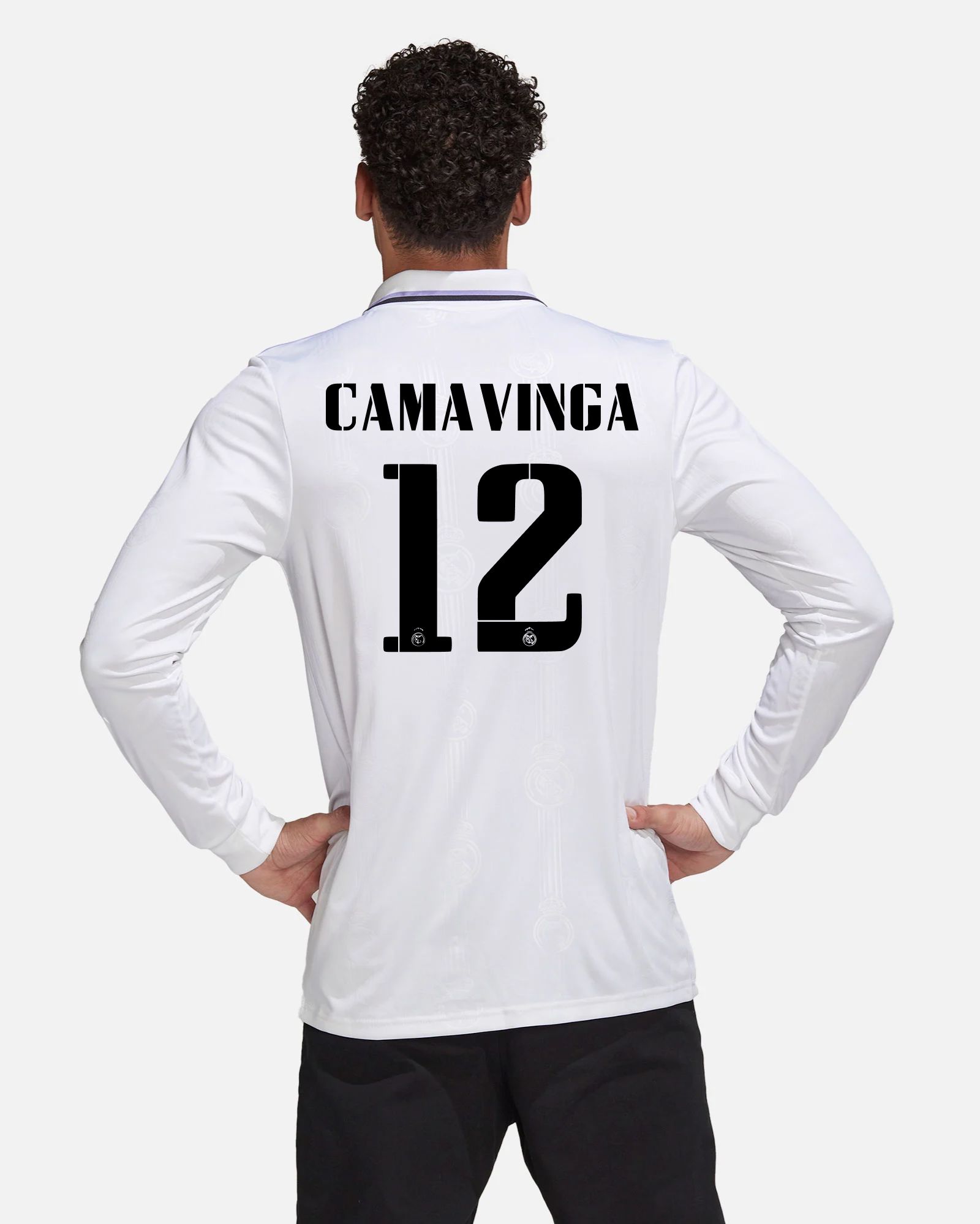 Camiseta 1ª Real Madrid 2022/2023 LS Camavinga - Fútbol Factory