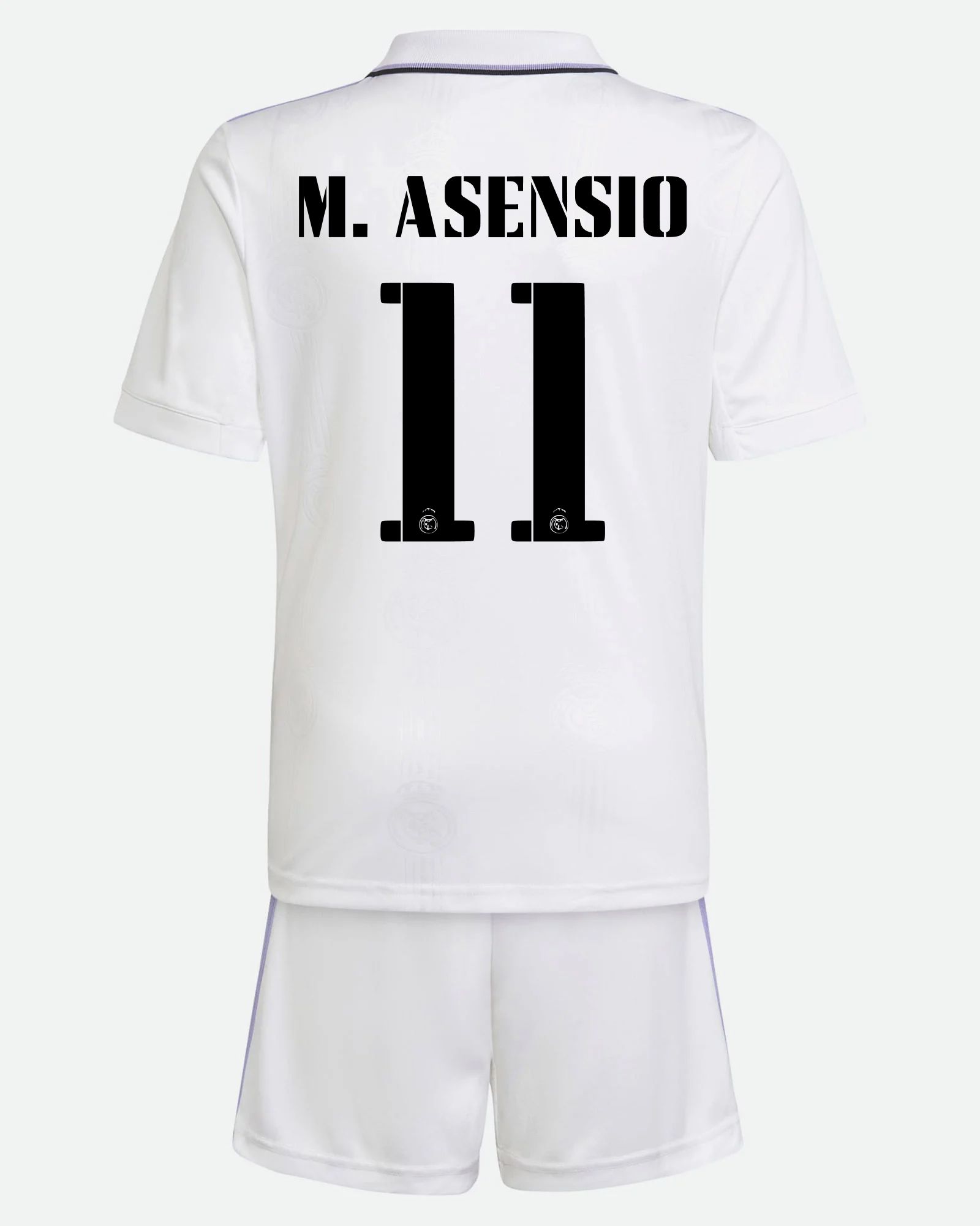 Conjunto 1ª Real Madrid 2022/2023 M.Asensio - Fútbol Factory