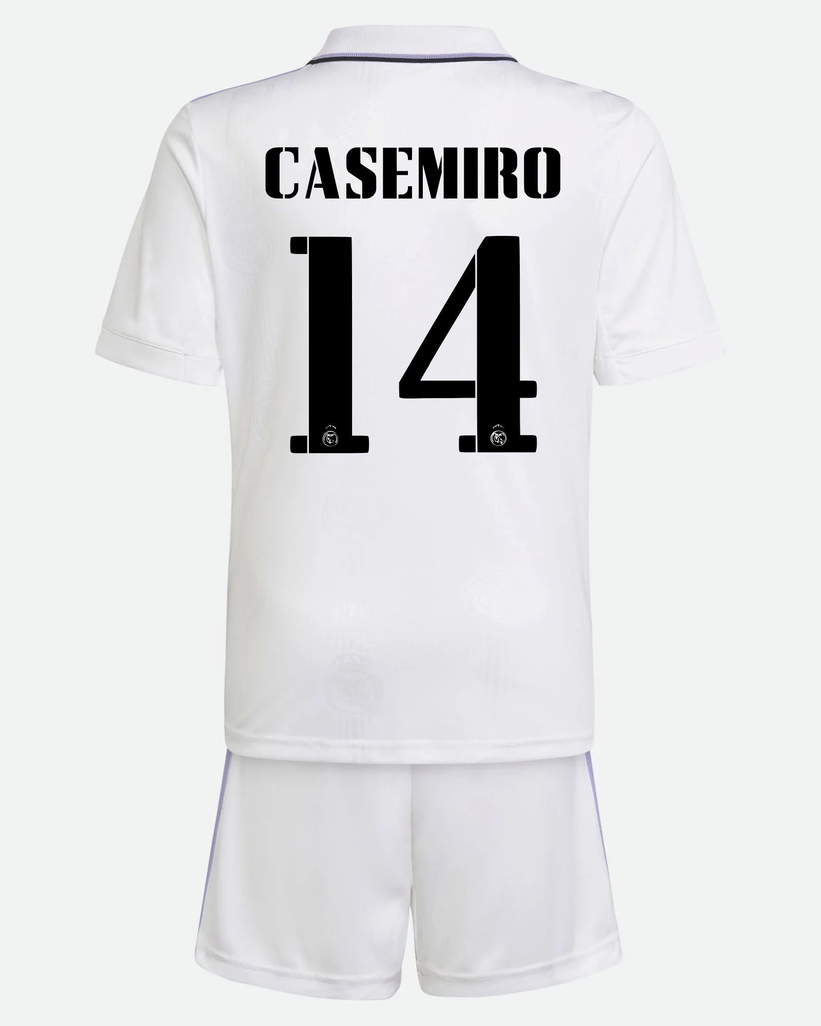 Conjunto 1ª Real Madrid 2022/2023 Casemiro - Fútbol Factory