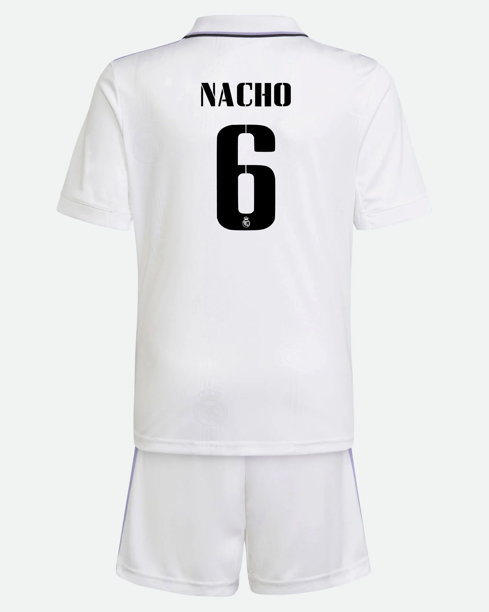 Miniconjunto 1ª Real Madrid 2022/2023 Nacho - Fútbol Factory