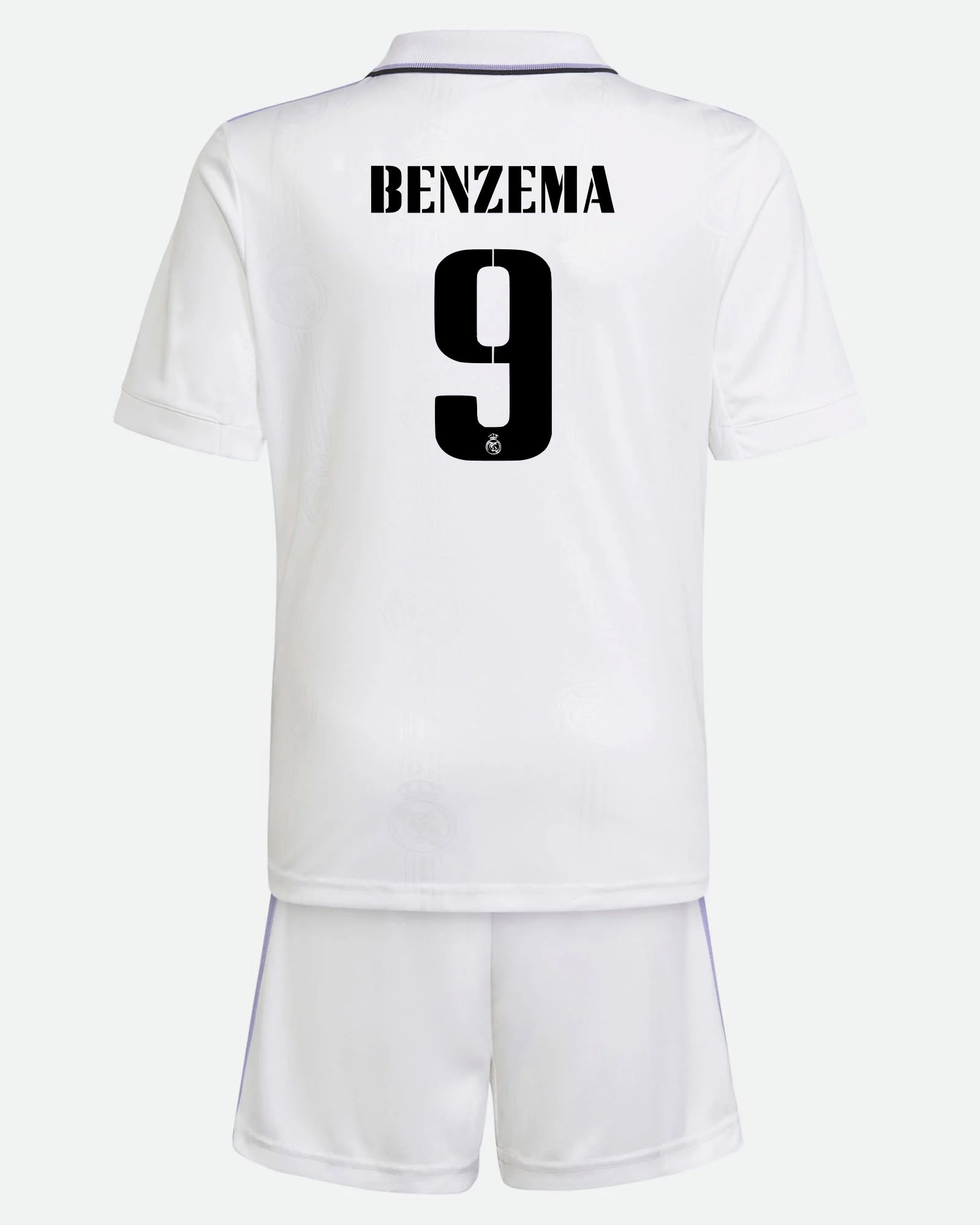 Miniconjunto 1ª Real Madrid 2022/2023 Benzema - Fútbol Factory