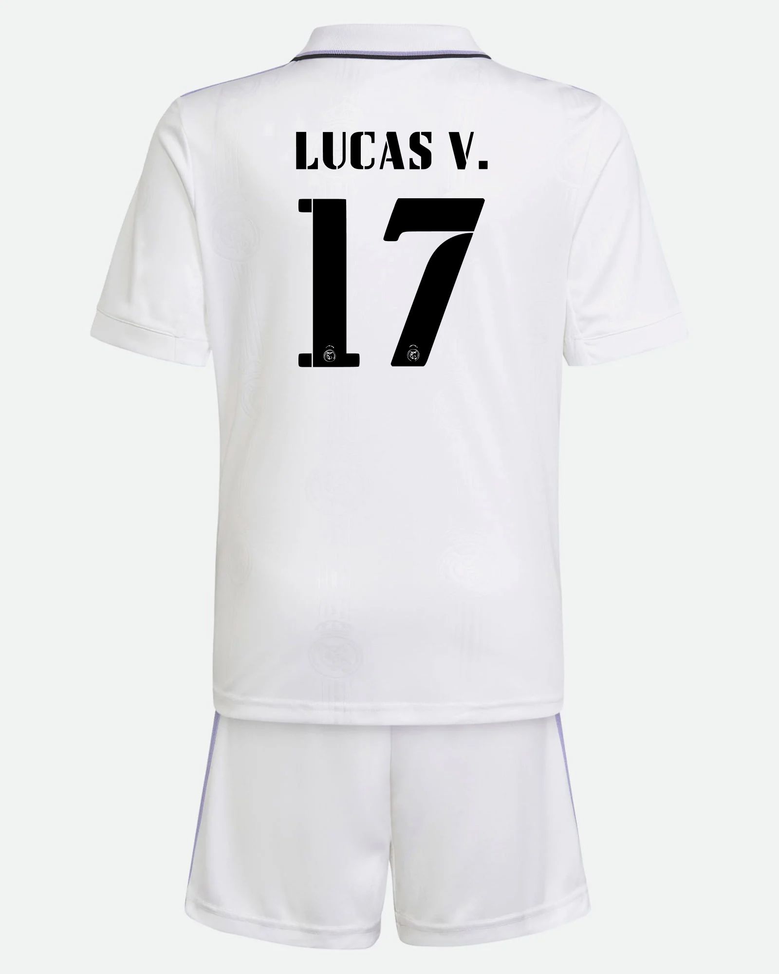 Miniconjunto 1ª Real Madrid 2022/2023 Lucas V. - Fútbol Factory