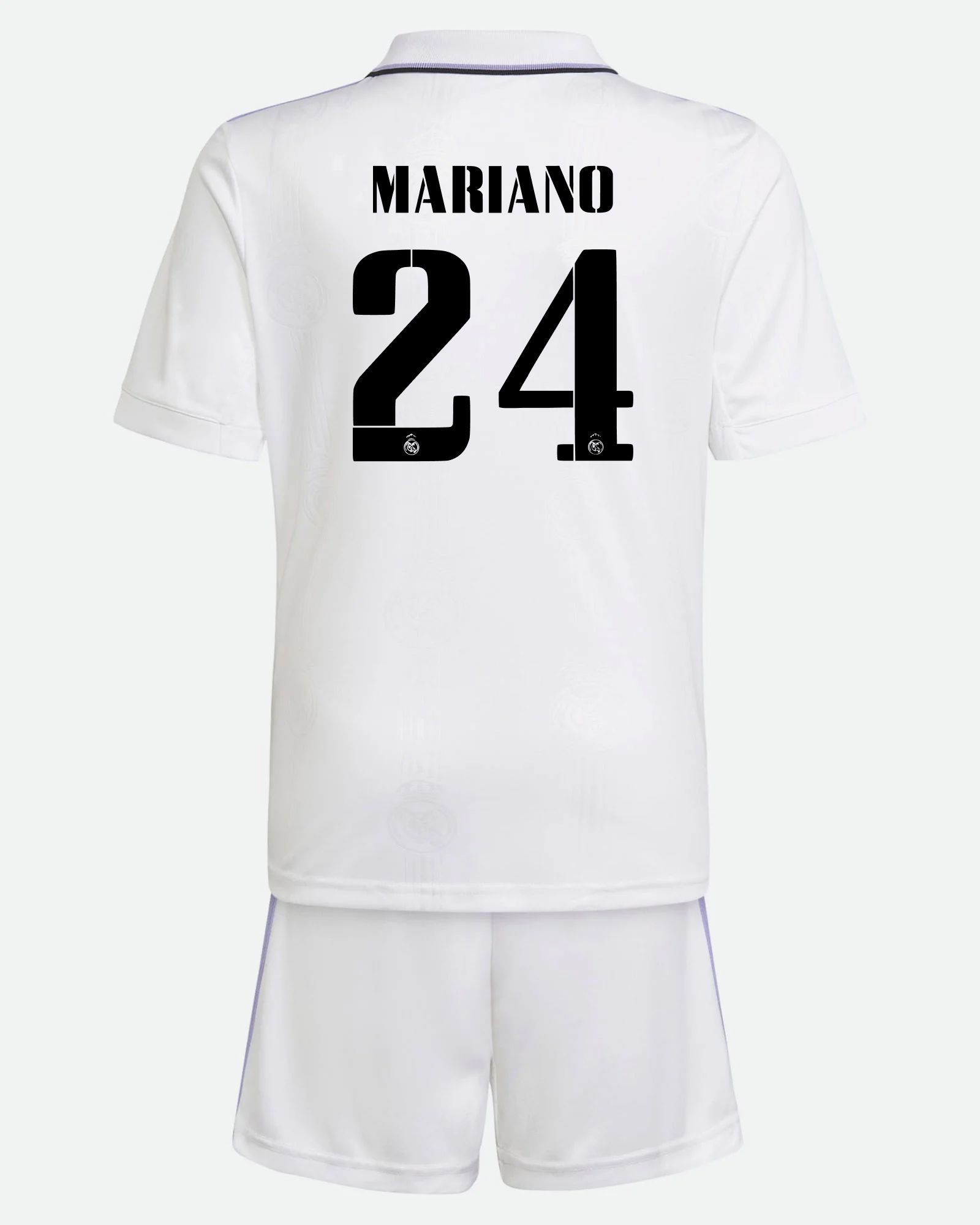 Miniconjunto 1ª Real Madrid 2022/2023 Mariano - Fútbol Factory