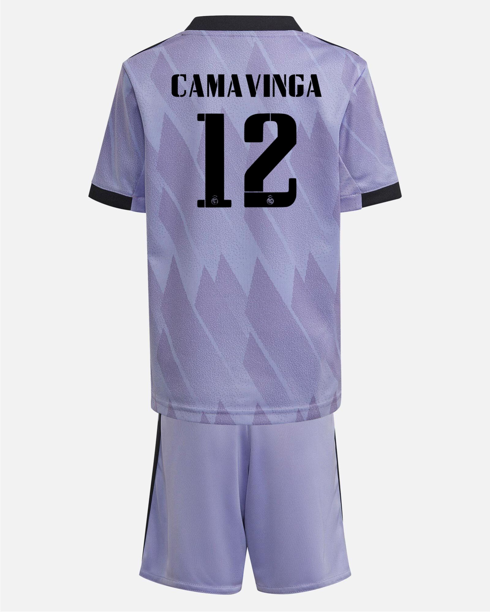 Miniconjunto 2ª Real Madrid 2022/2023 Camavinga - Fútbol Factory