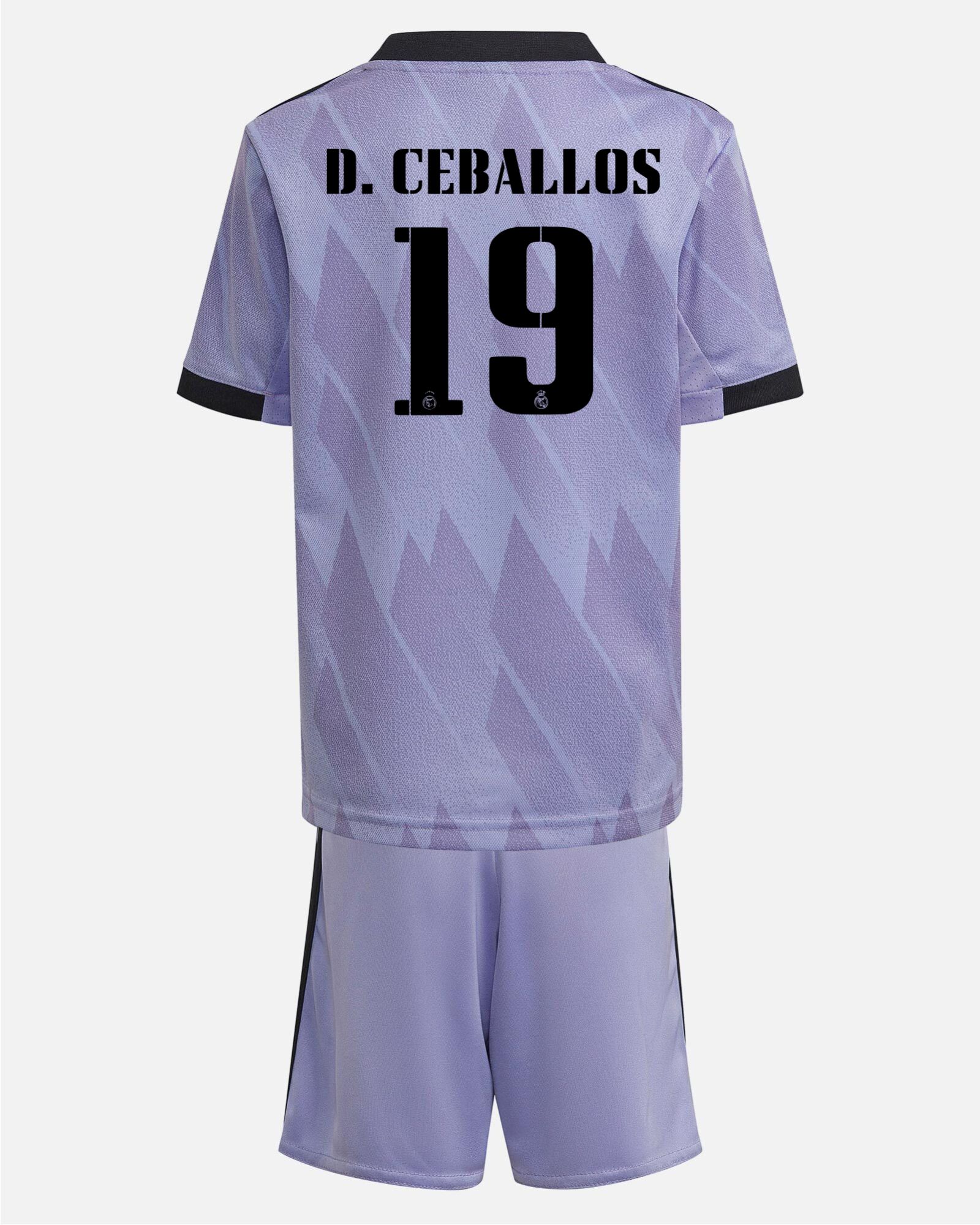 Miniconjunto 2ª Real Madrid 2022/2023 D. Ceballos - Fútbol Factory