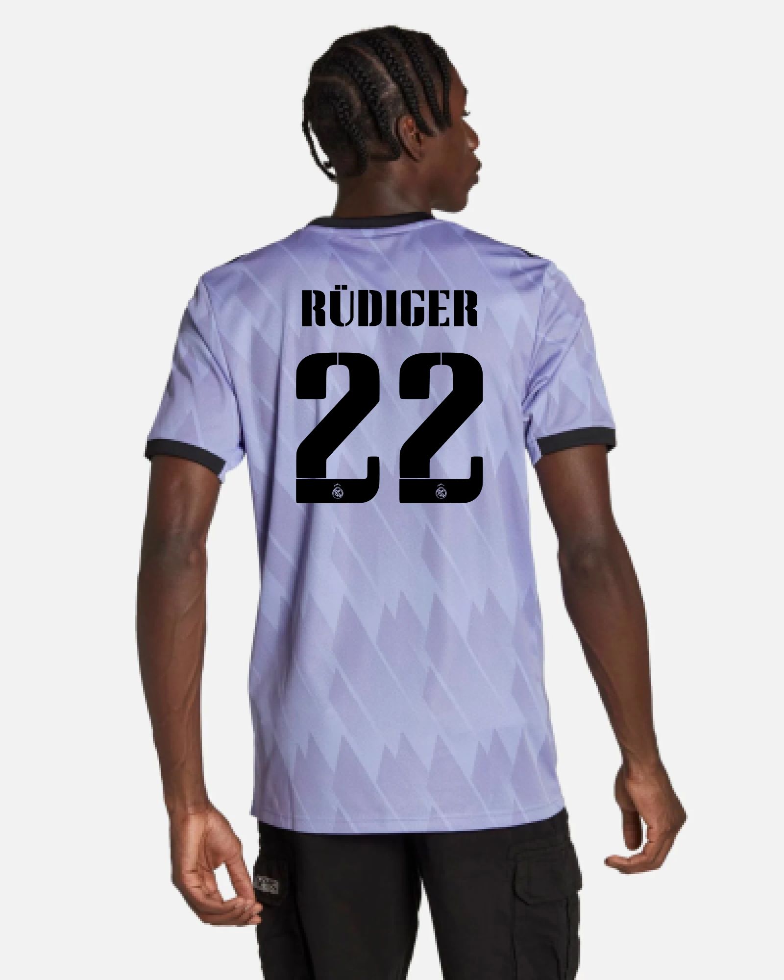 Camiseta 2ª Real Madrid 2022/2023 Rüdiger - Fútbol Factory