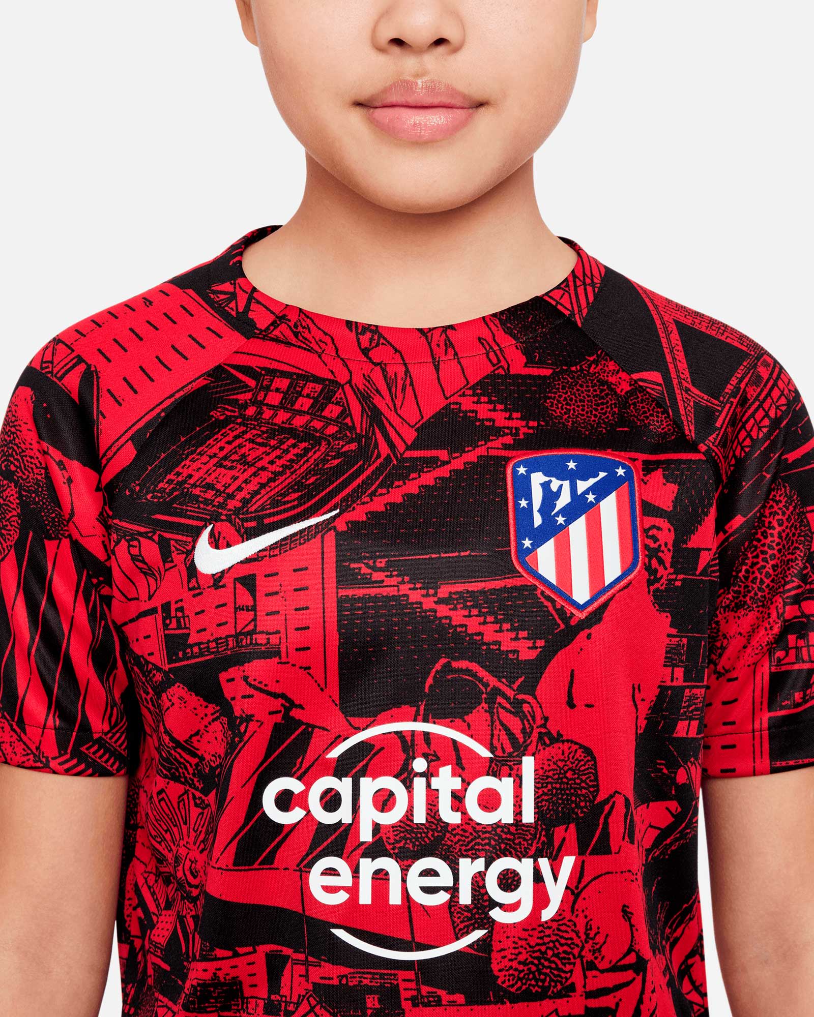 Camiseta Atlético de Madrid 2022/2023 Prematch - Fútbol Factory