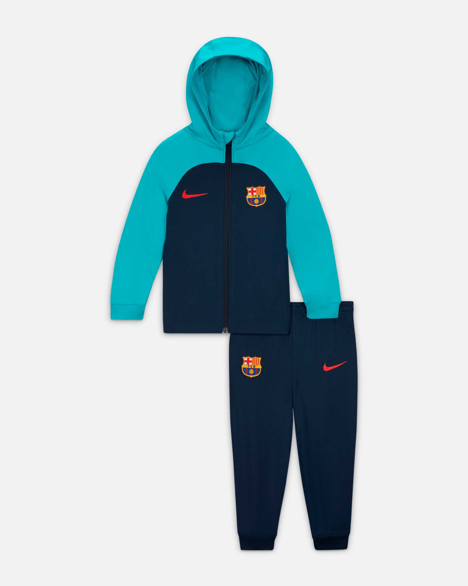 Nike Chándal FC Barcelona Strike Dri Fit Knit 22/23 Junior Azul