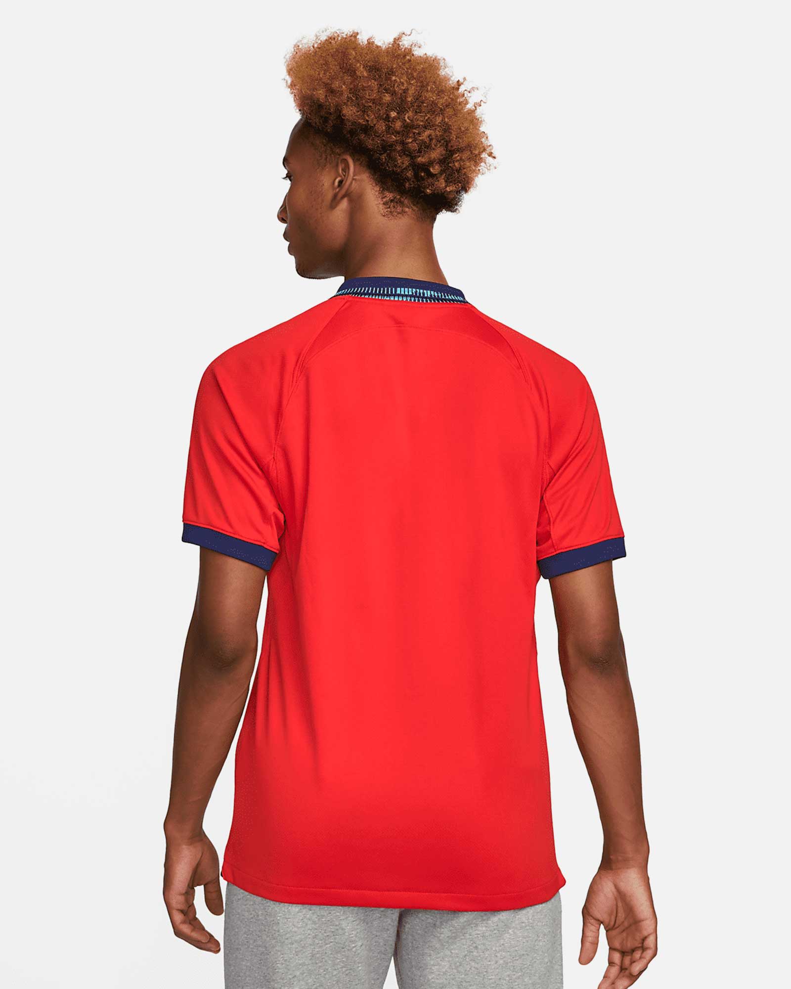 Nike At - Rojo - Camiseta Fútbol Hombre