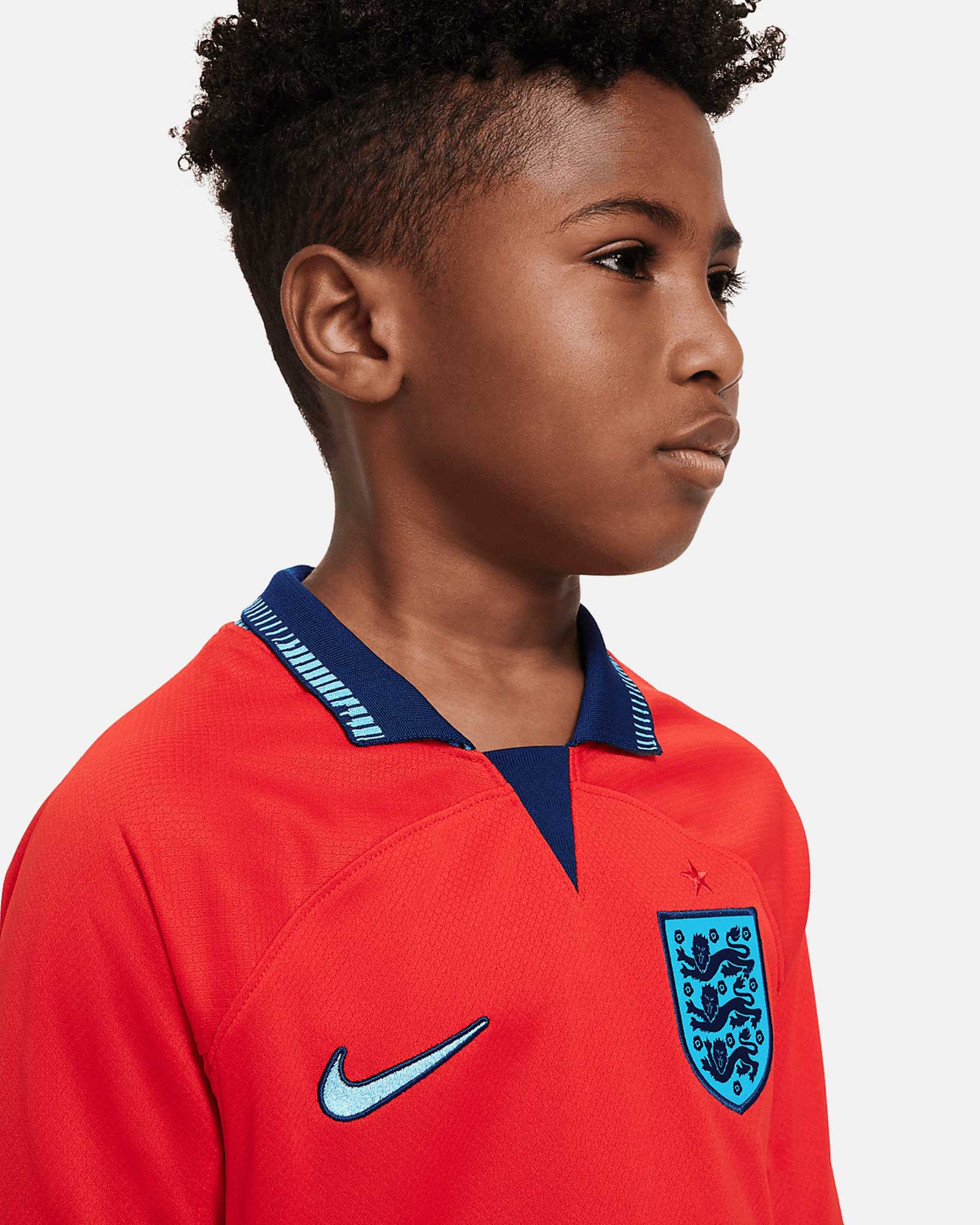 Inglaterra Niños Calcetines Fútbol Júnior 5-14yrs 2022-23 Copa Del Mundo  Rojo