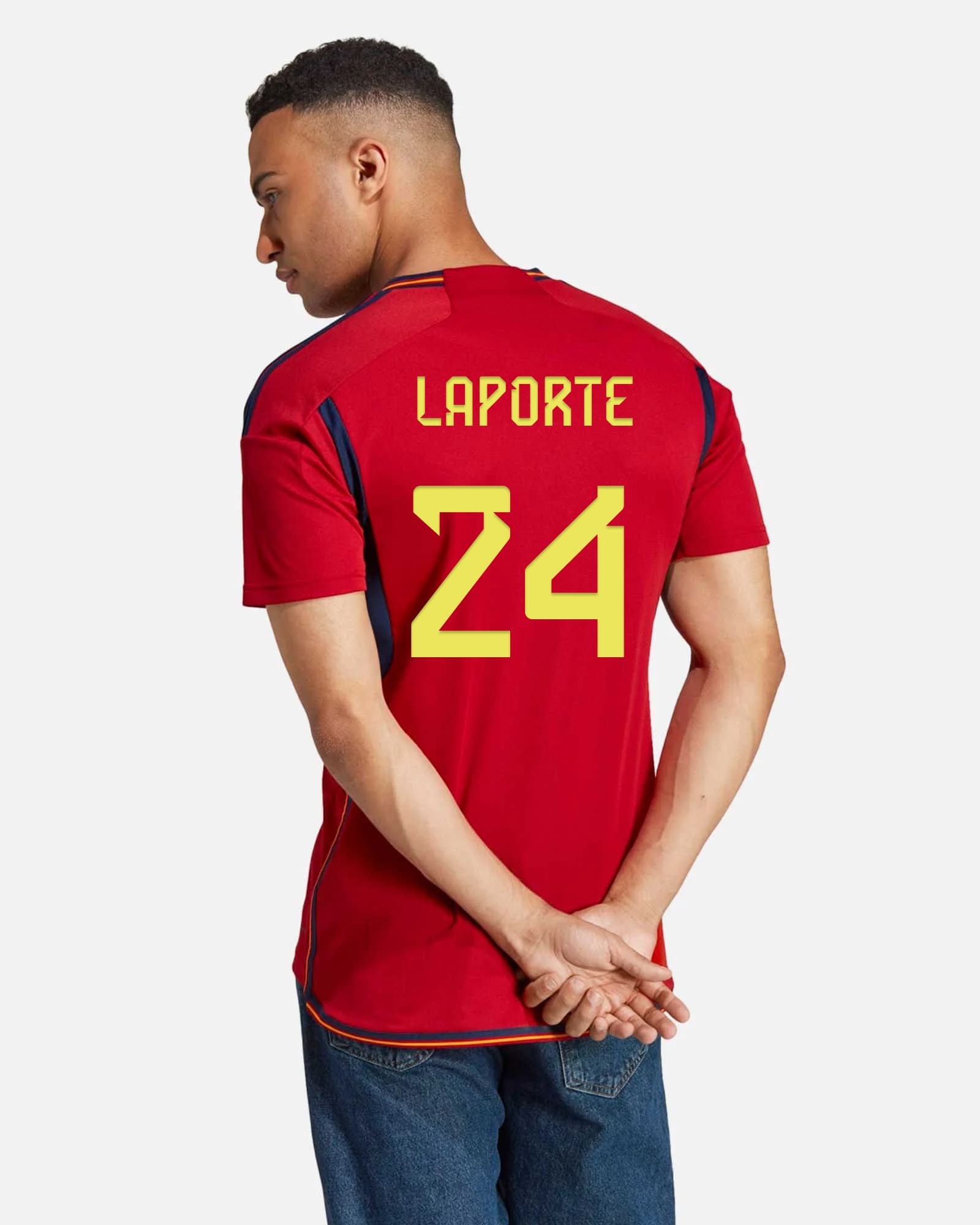 Camiseta 1ª España 2022/2023 Laporte - Fútbol Factory