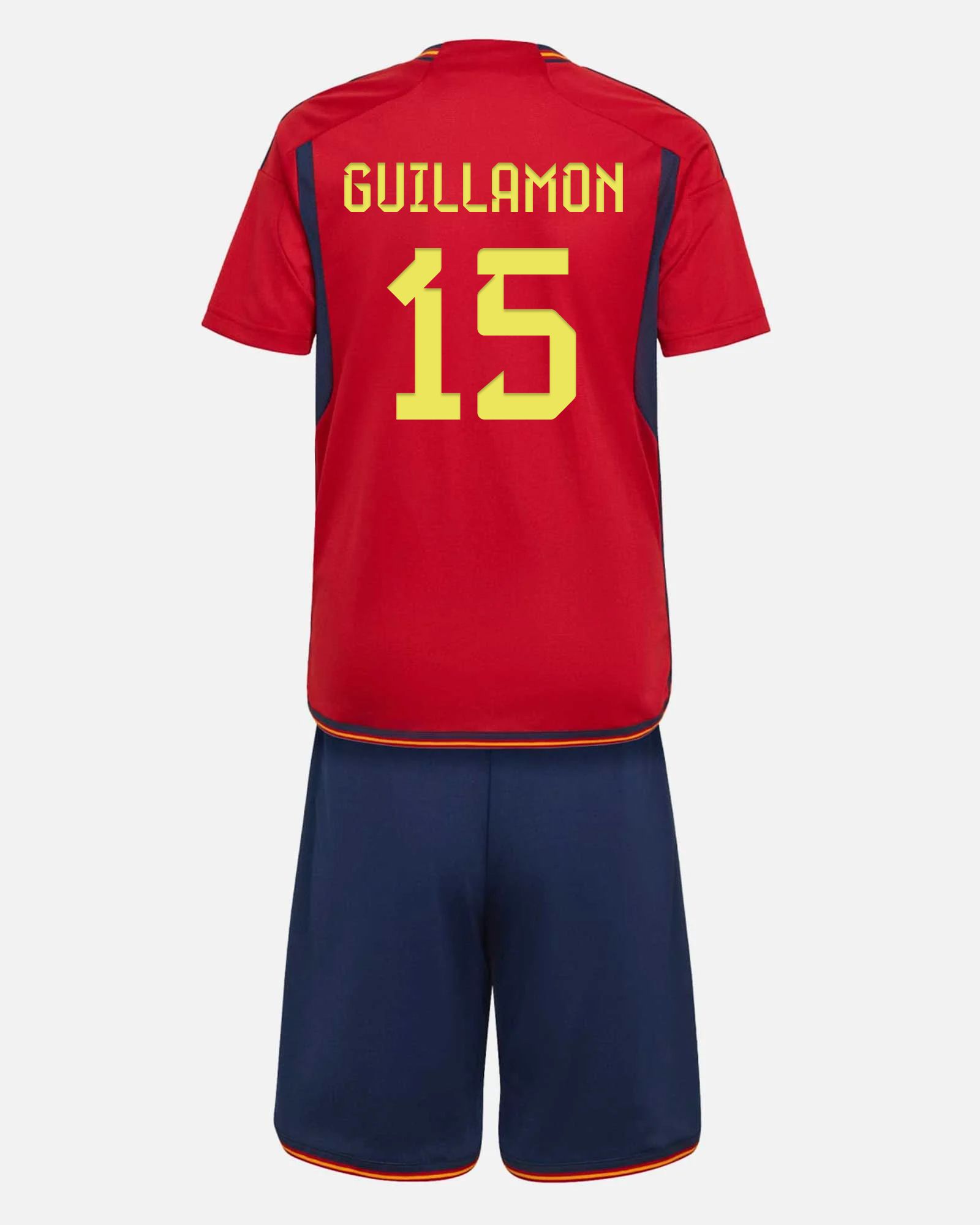 Equipación España Niño Mundial 2022