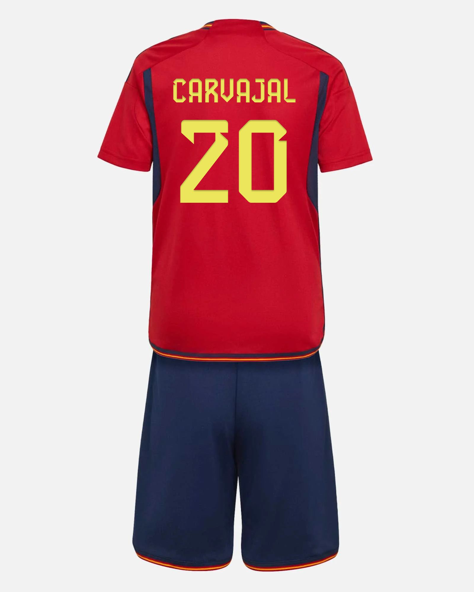 Conjunto 1ª España 2022/2023 Carvajal - Fútbol Factory